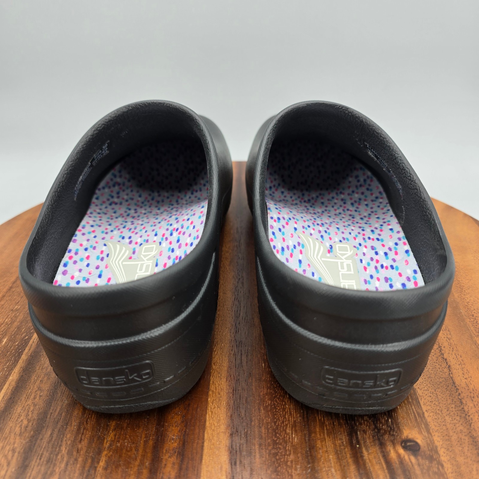 Dansko Kaci EVA Molded Shoes Womens 8.5 Black Slip Resistant Nursing Chef Clogs