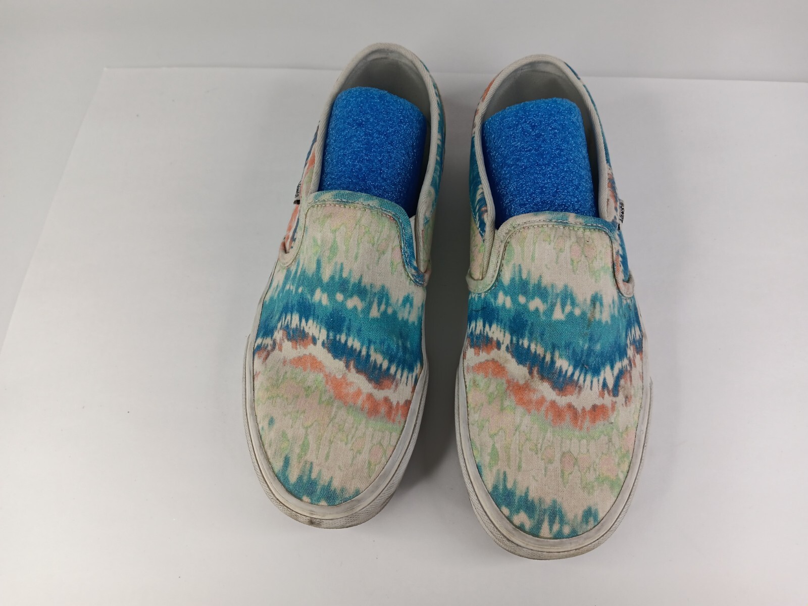 Vans skate Shoes Women’s 9.5 Asher Tie Dye Sneakers Slip On 751505 Multicolor