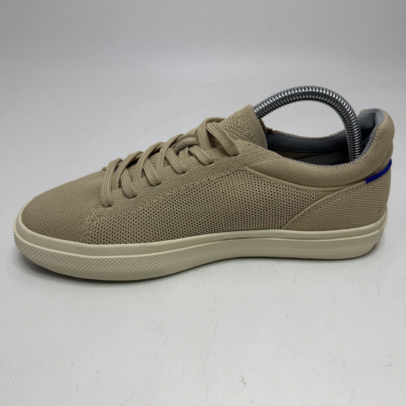 Rothy’s Shoes Tan Sneakers WOMEN 8 / EU 39 Lace Tie Mesh Rubber Sole 096-004