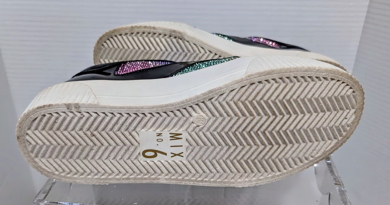 WOMENS PLATAFORM SNEAKERS. MIX No. 6 BRAND. MULTICOLOR STONES. 6.5 M US – 37 EU