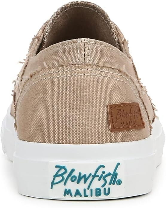 Blowfish Malibu Womens Marley Slip On Sneaker Taupe Size 8 New