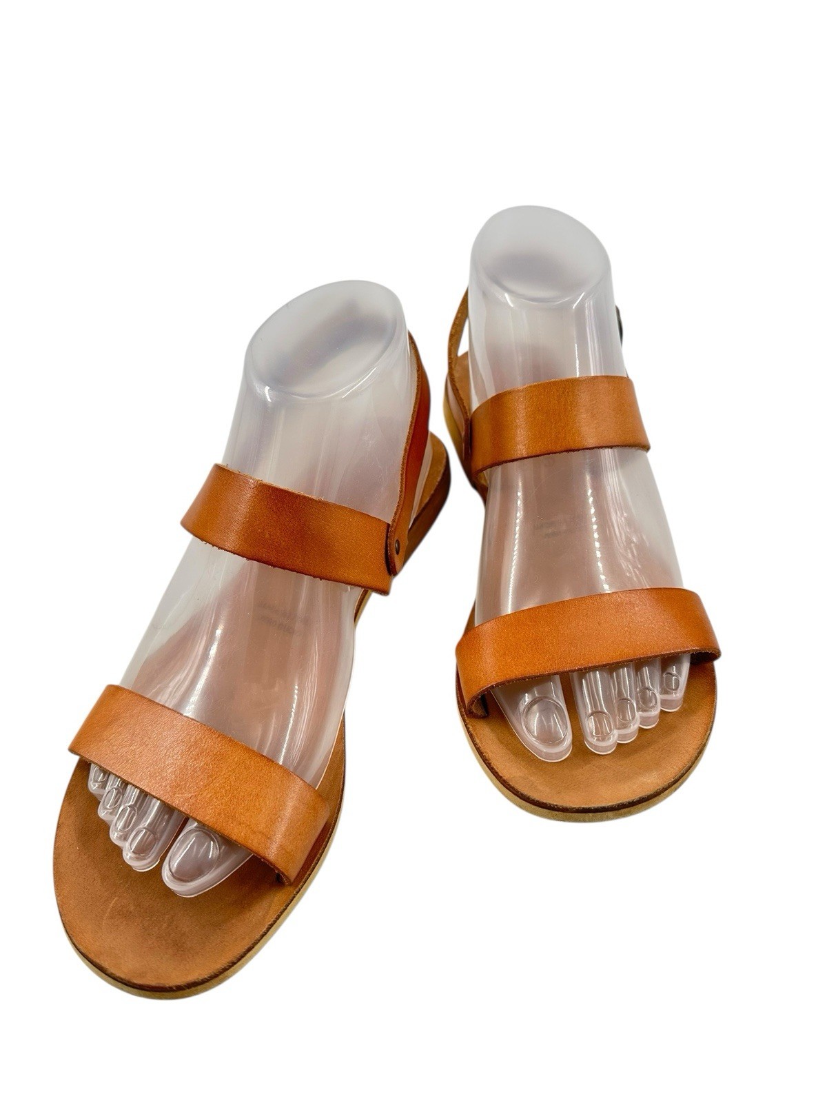 Cocobelle Natural The Kiki Sandal By X The Blonde Abroad 7.5 Handcrafted Italy