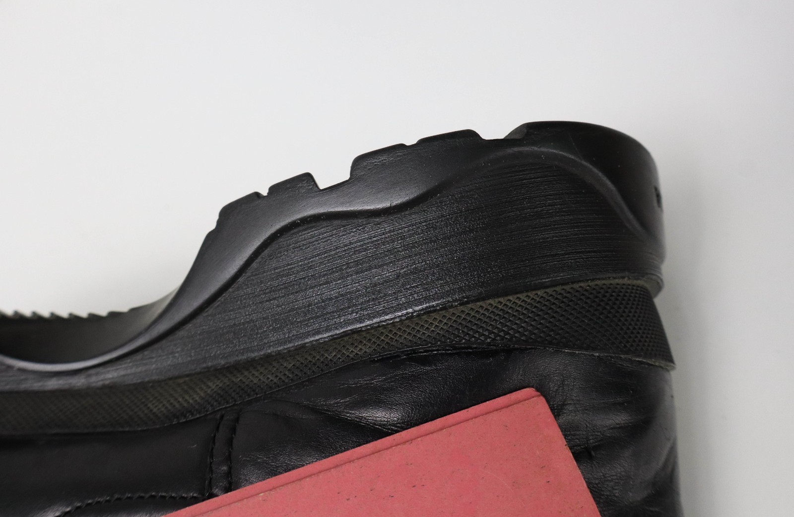 PRADA Shoes Womens (EU) 40 Leather Black High Top Round Slip On Boots
