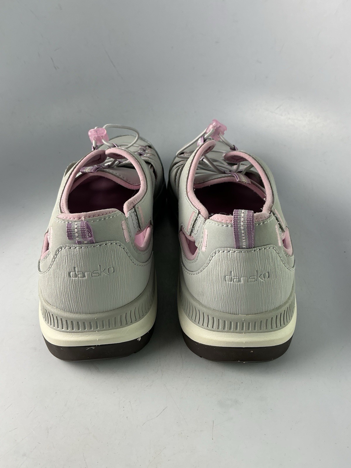 DANSKO MIA GREY Synthetic drawstring casual shoe Women’s SZ 42-12 US