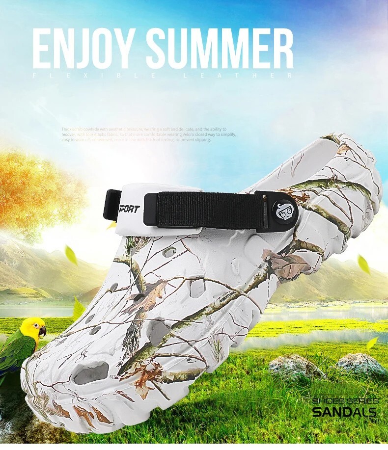 Unisex Classic Clogs Slip On Ultra Light Water-Friendly Sandals Shoes