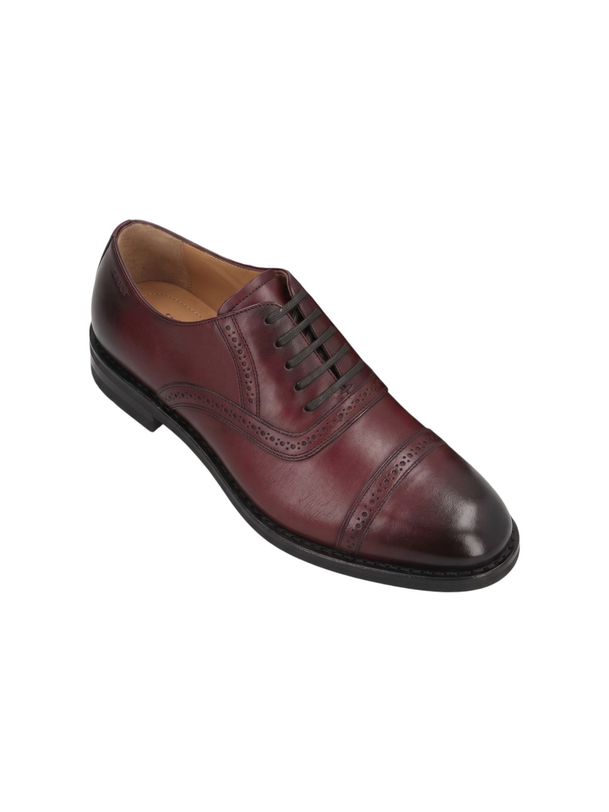 Bally Francies 6239432 Women’s Heritage Red Leather Oxford MSRP $1260