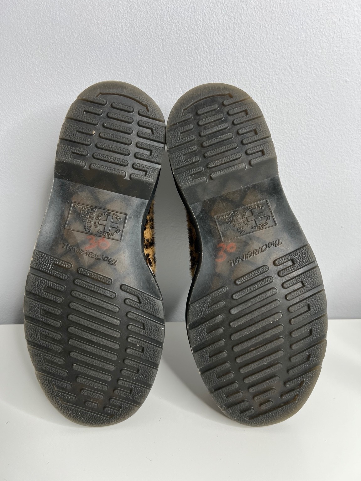 Dr. Martens 1461 AS502 Hair On Leopard 3-Eye Oxford Shoes Women’s US 6 EU 37