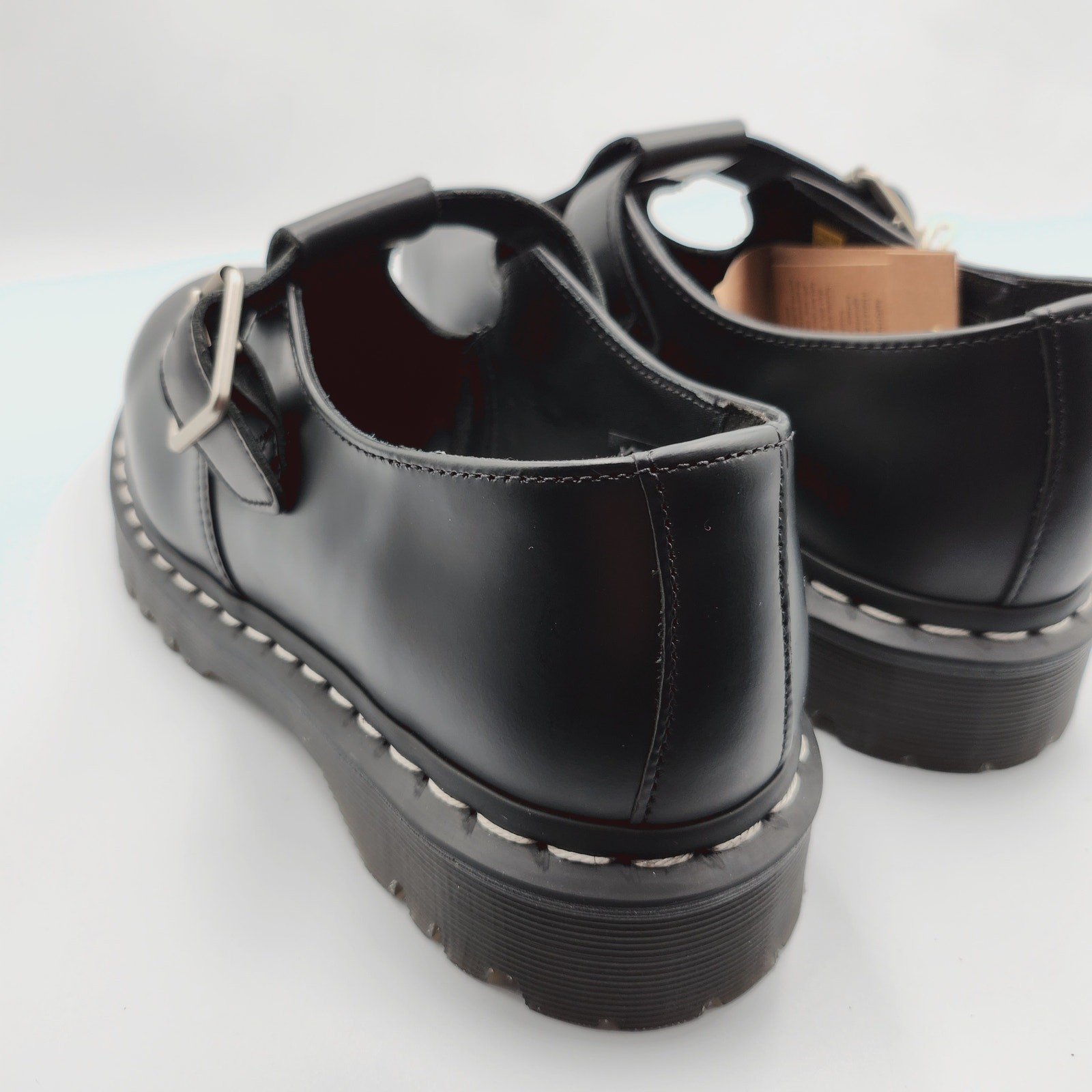 Womens Sz 10 Dr. Martens Mary Jane Shoes Polley Bex Oil Resistant Leather 9 Men
