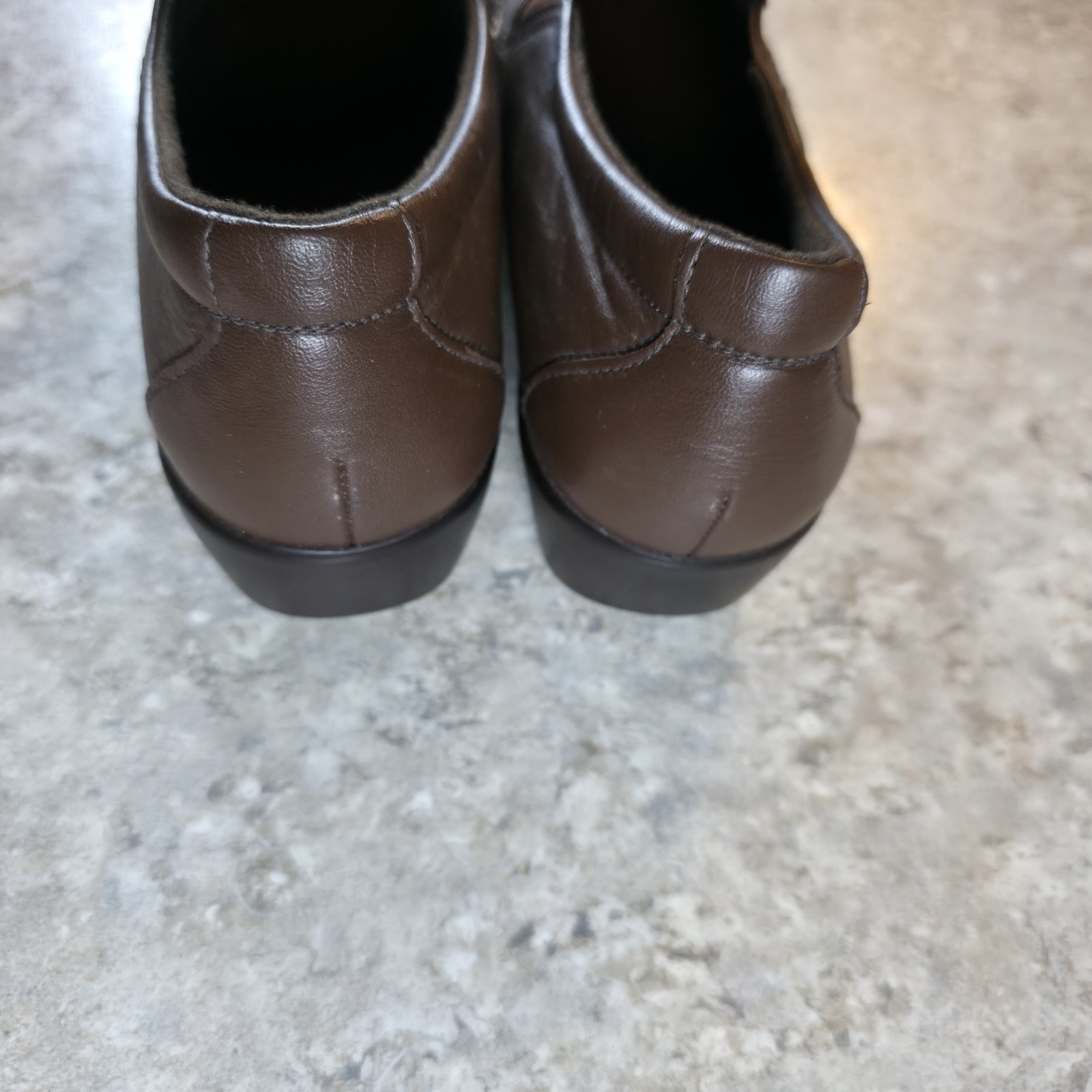 SAS Women’s Dream Tripad Comfort Slip-On Loafer Brown Leather Shoe Size 9.5 New