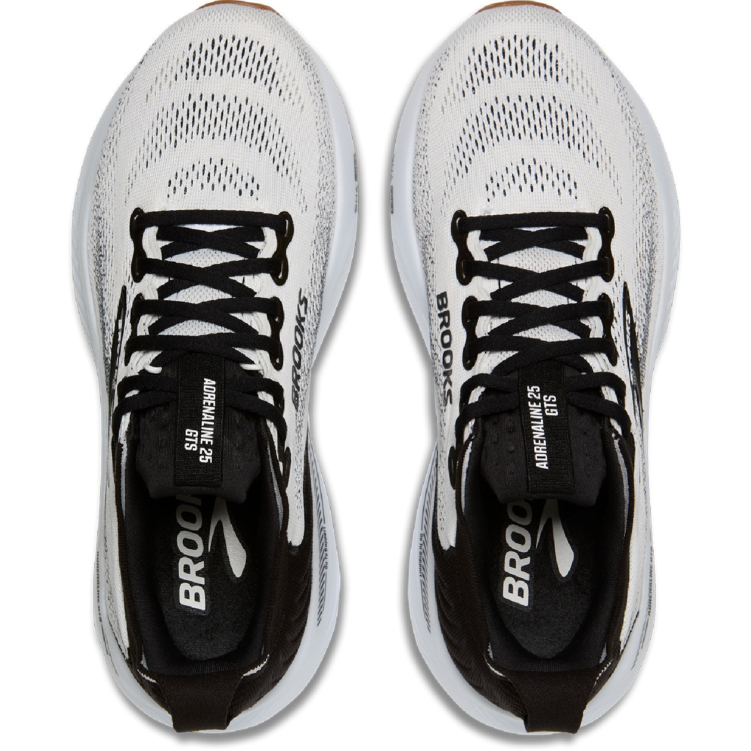 SALE! Brooks Women’s Adrenaline GTS 25 Road-Running Shoes White/Black/White AUTH