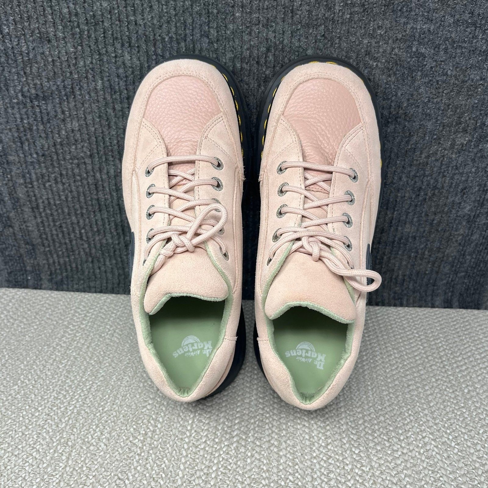 Dr. Martens Buzz 5I 5 Eye Platform Oxfords Powder Pink Leather Women’s 10