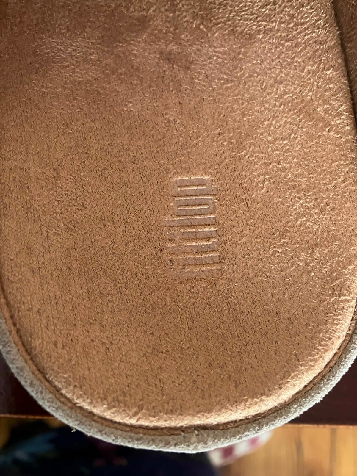 FitFlop Womens Gen-ff Elasticated Suede Mules Size 10