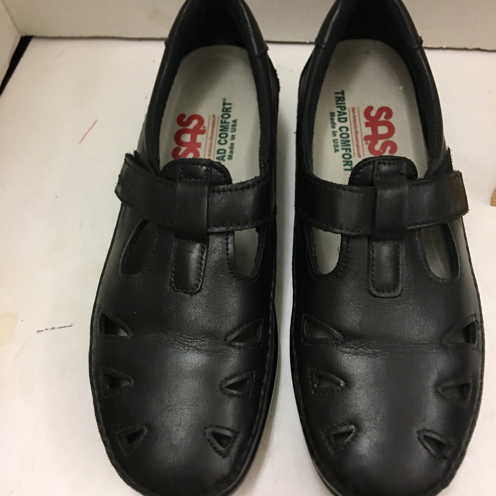 SAS Black Maria Mary Jane Tripad Comfort Shoes Size 7.5 Medium a077