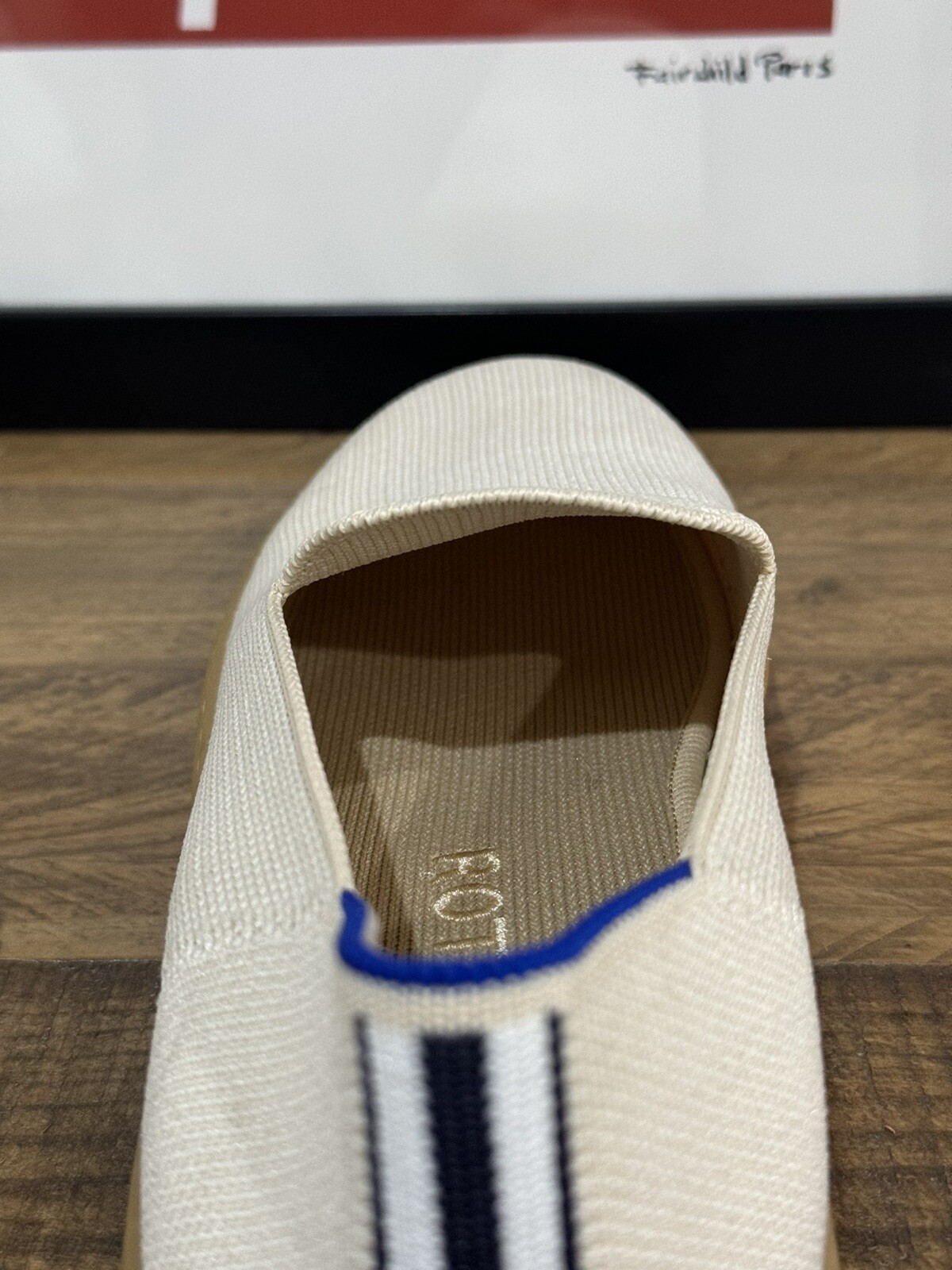 NWOB ROTHY’S Slip On Sneakers The City Womens Sz 8.5 Comfort Vanilla Bean.!!