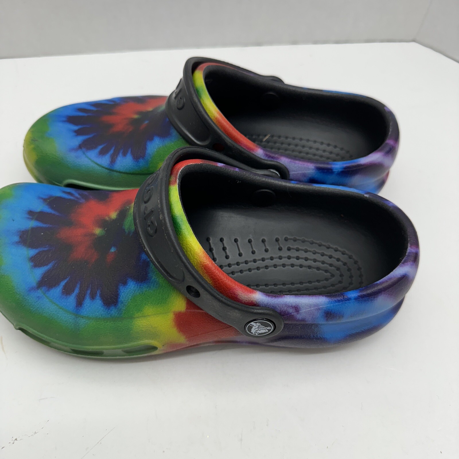 CROCS ~ Classic Tie Dye Graphic Print Unisex Clogs ~ M/6 ~ W8