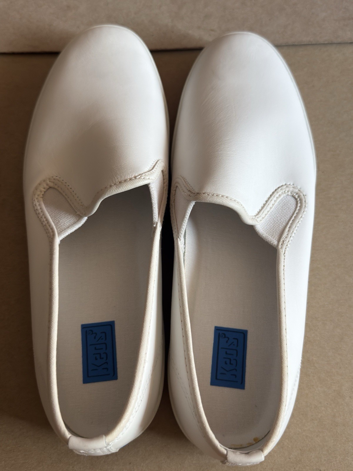 KEDS Champion Leather Slip-On M9.5 L11 – New