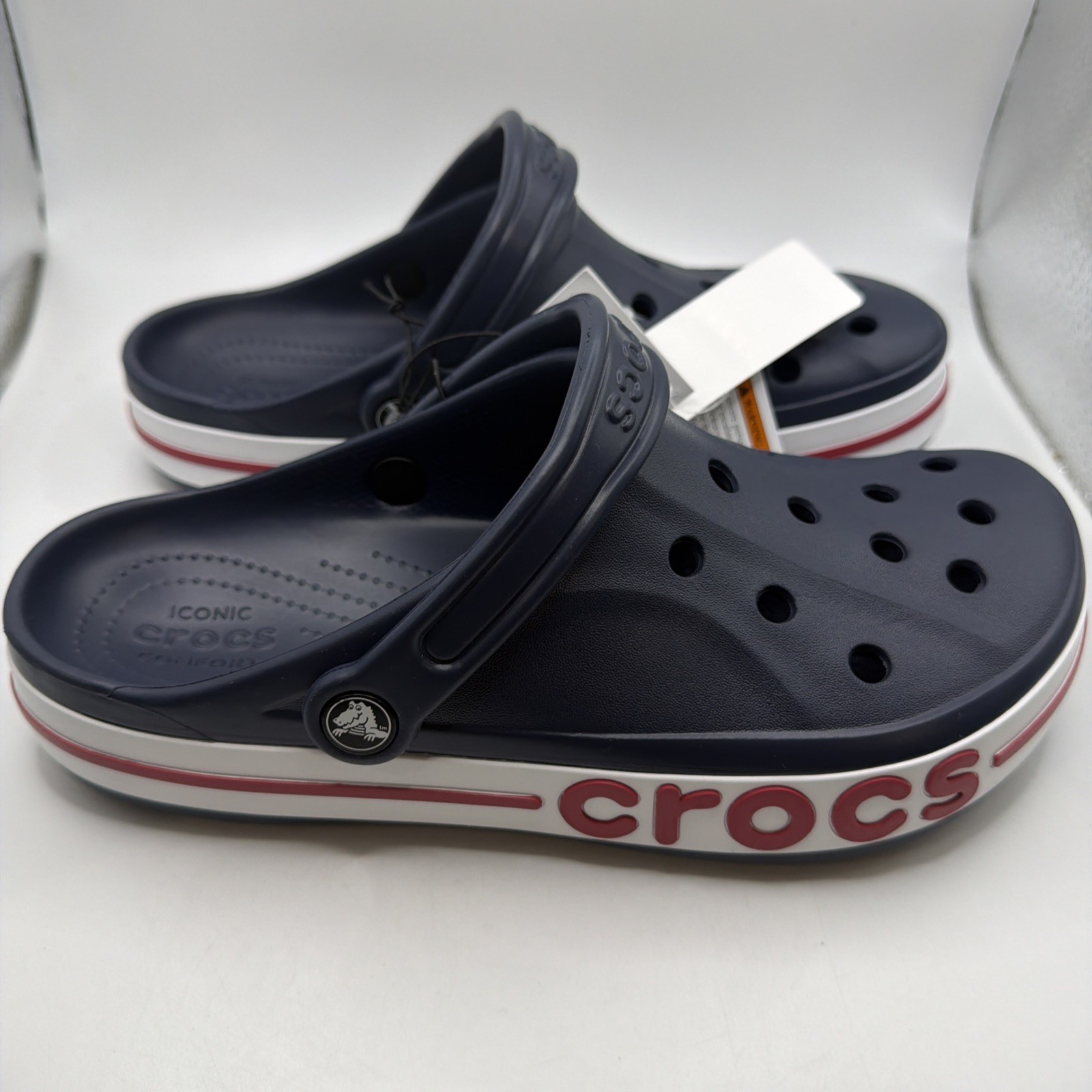 Crocs | Bayaband Sling back Clogs in Navy / Pepper | US Size M8W10 ~ 205089-4CC