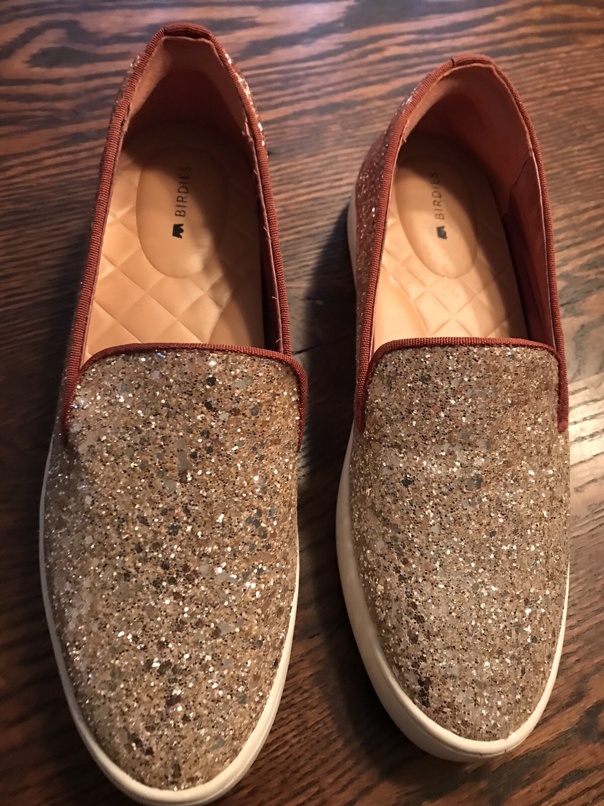 Birdies 5.5 Ombré Glitter Slip on Shoes