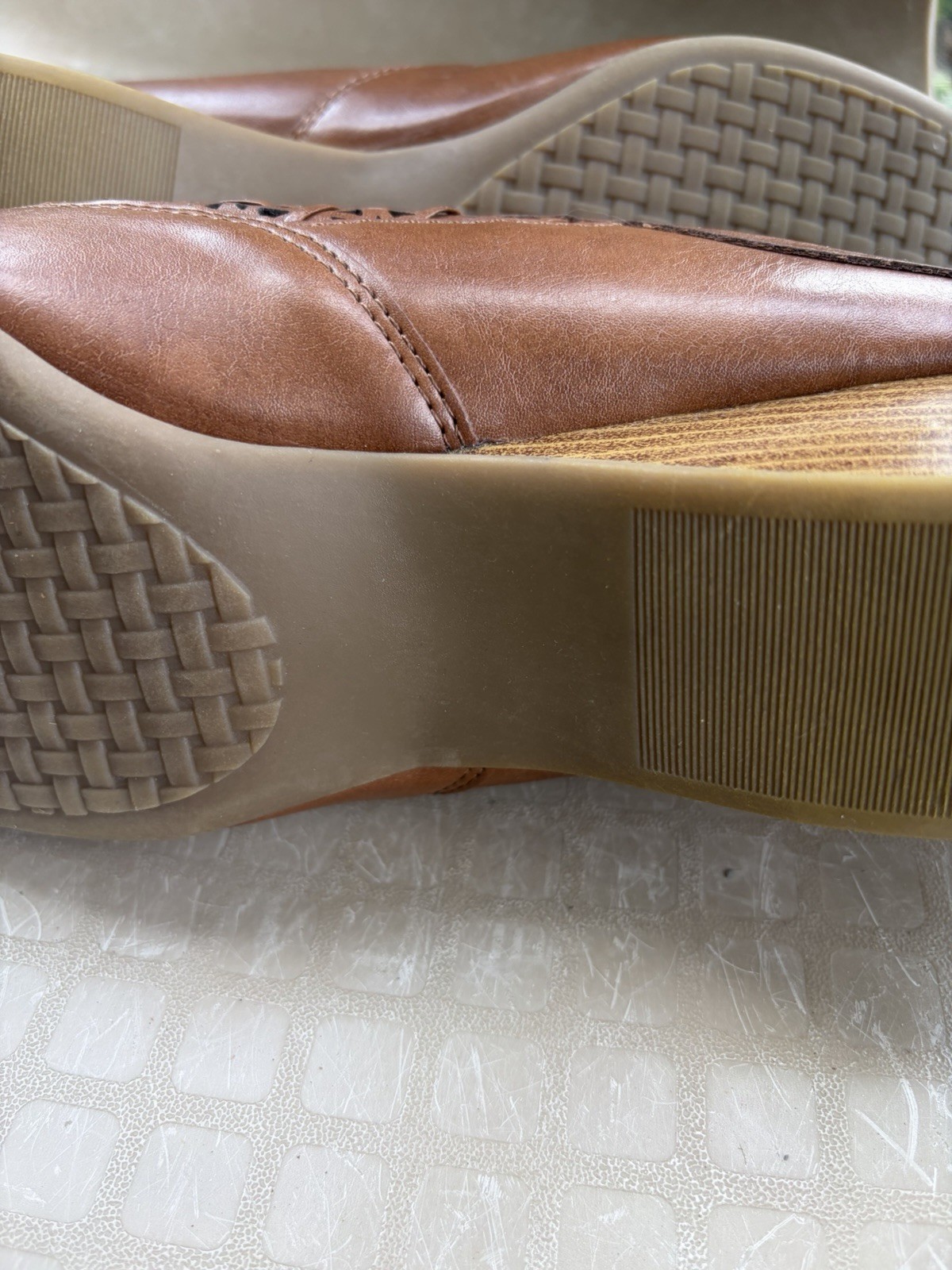 Rialto Comfort Mule With Eyelet Pattern
