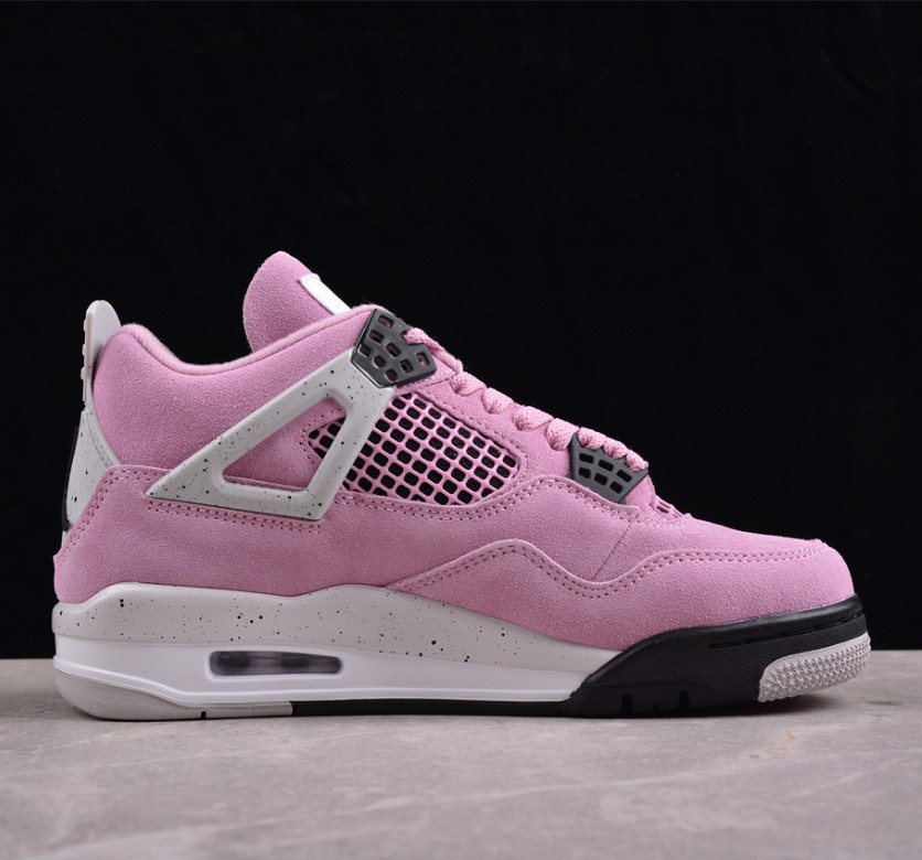 US Size 3-12 Jordan 4 “Orchid” Mid Top Retro Women’s and Men’s Basketball Shoes
