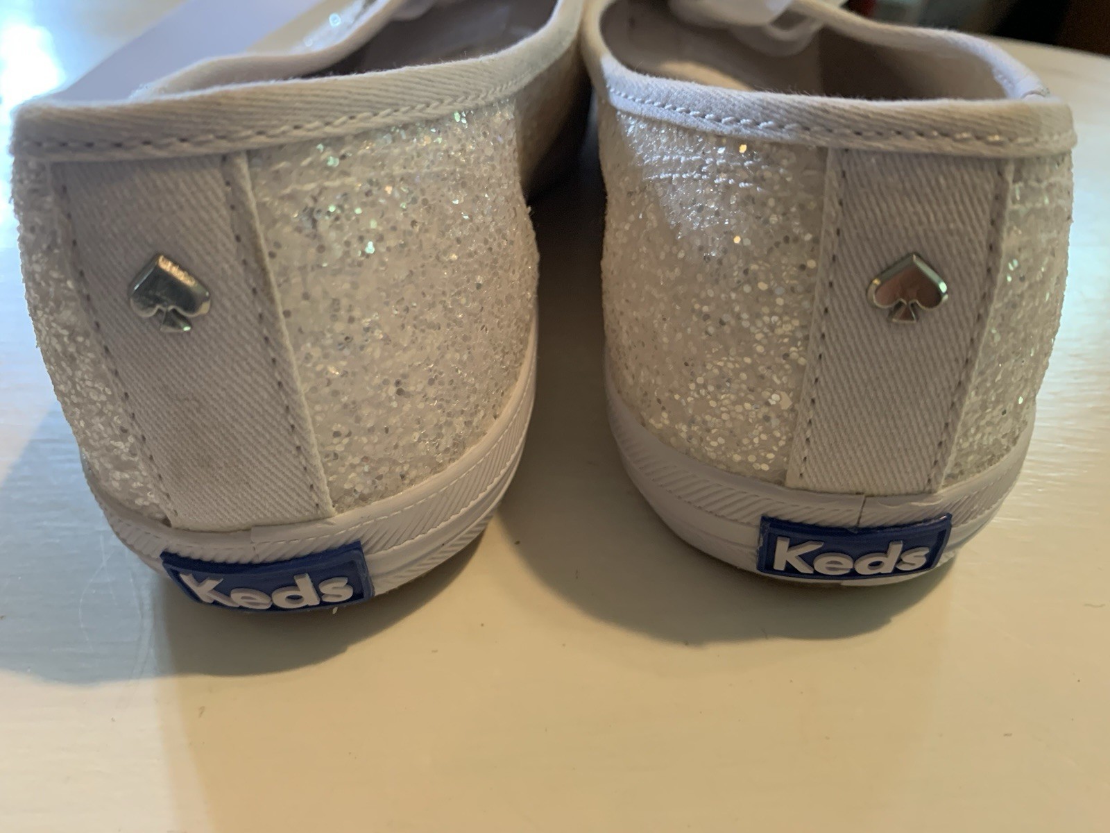 Keds Kate Spade Champion Glitter Celebration Sneaker White Size 9.5