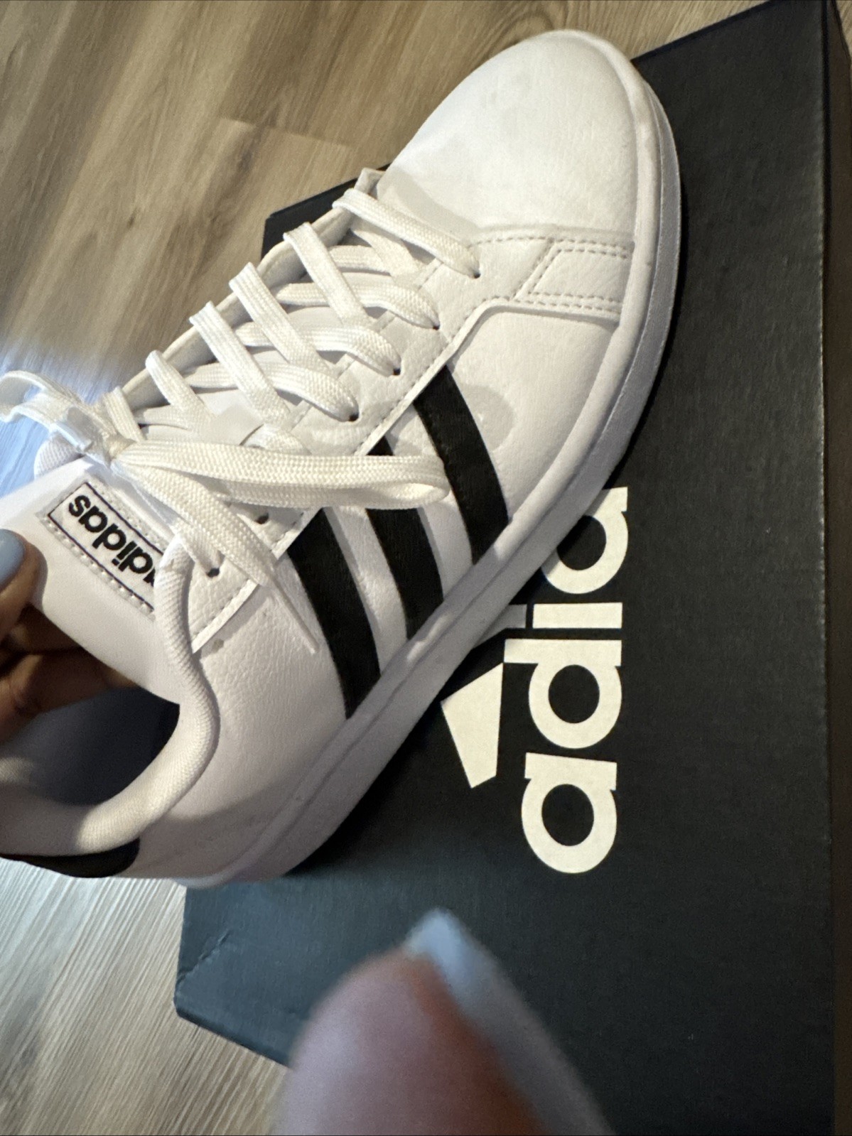 Adidas Grand Court Tennis Shoes Size 8