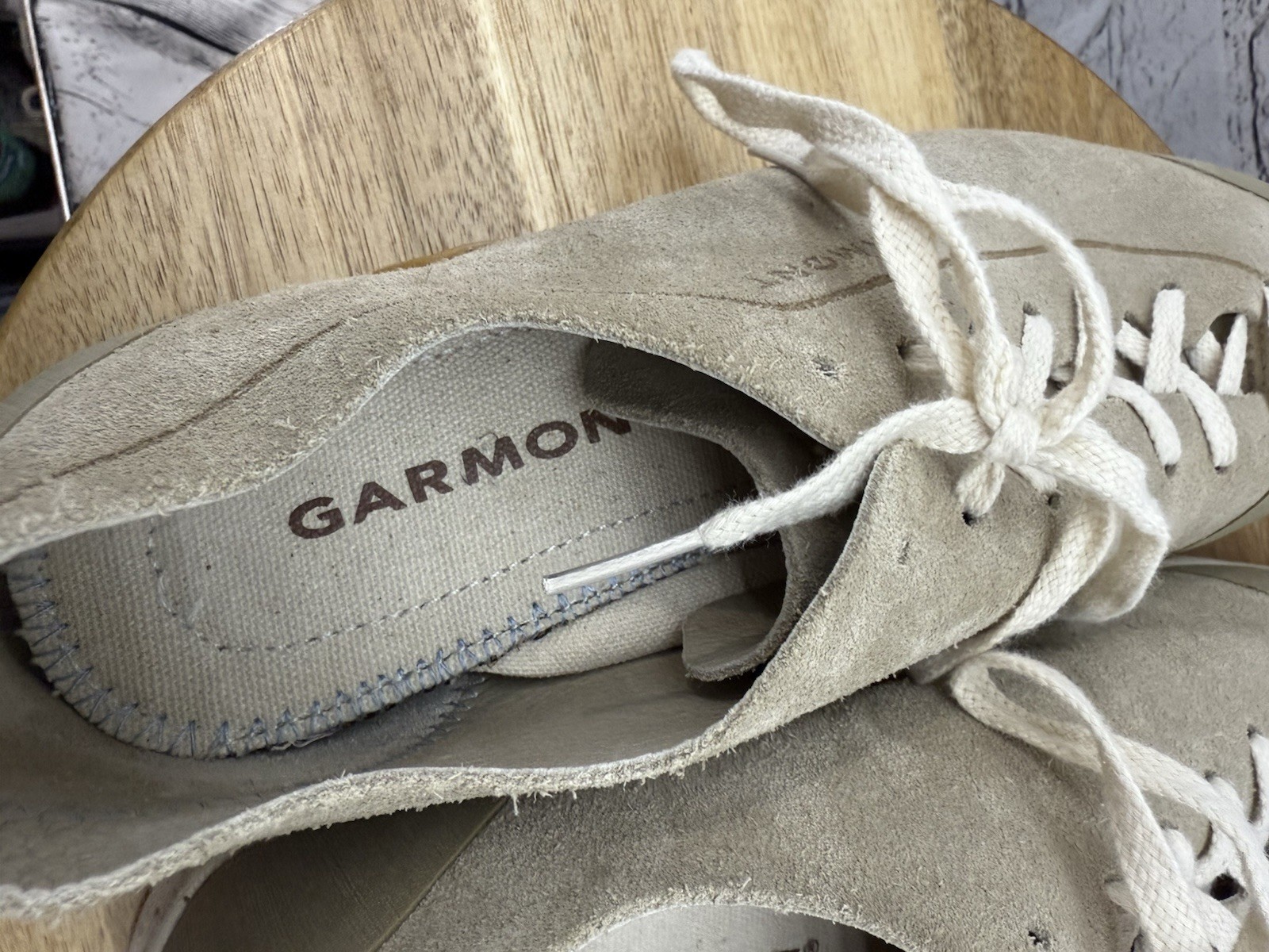Garmont Tikal Walking Trail Hiking Suede Sneakers Shoes Women’s 10 Beige