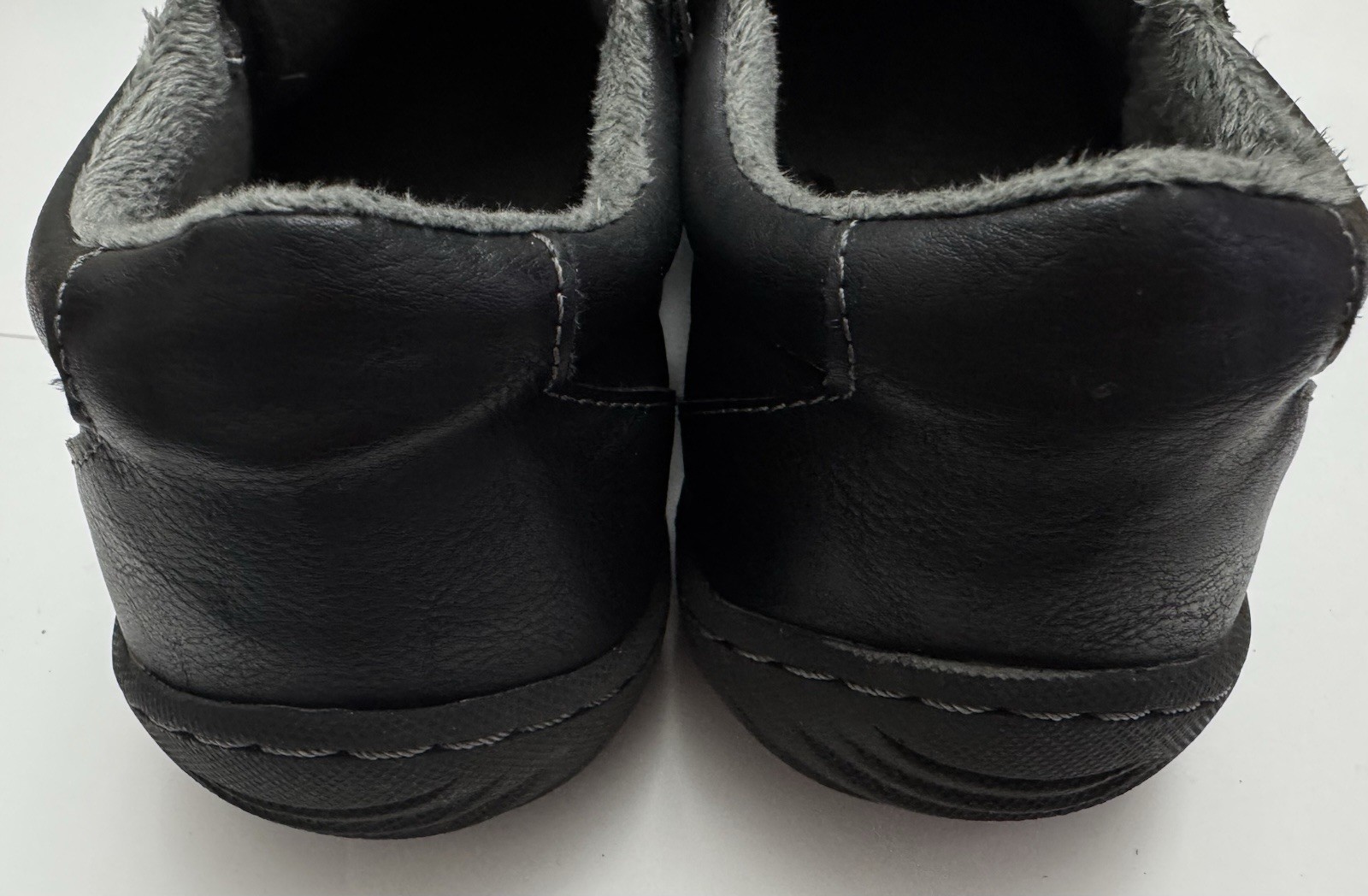 JSport by Jambu “Blair” Wool Slip-On Shoes, Women’s 10M Black, Comfort Clog Like