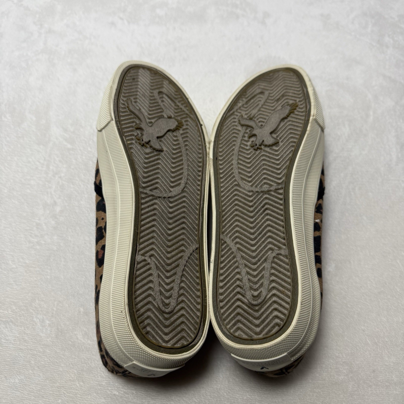 American Eagle Outfitters Womens Leopard Print Slip-On Shoes Sneakers Size 7 New