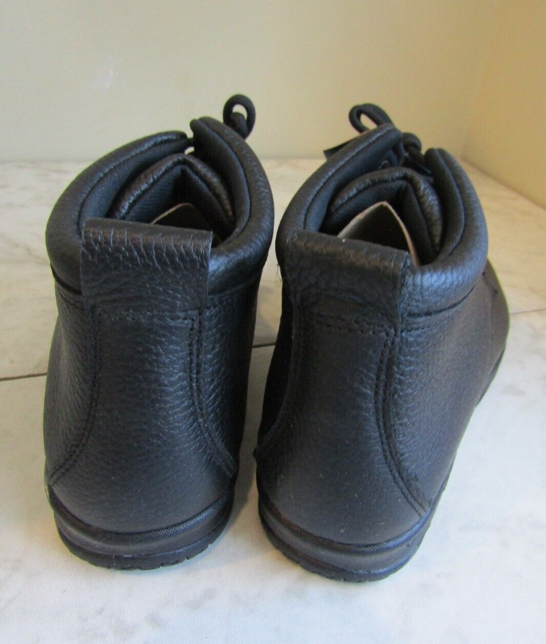 NWT SAS Duty Shoes Alpine Boots Black Leather Non Slip Lace Up Women’s 5.5 M