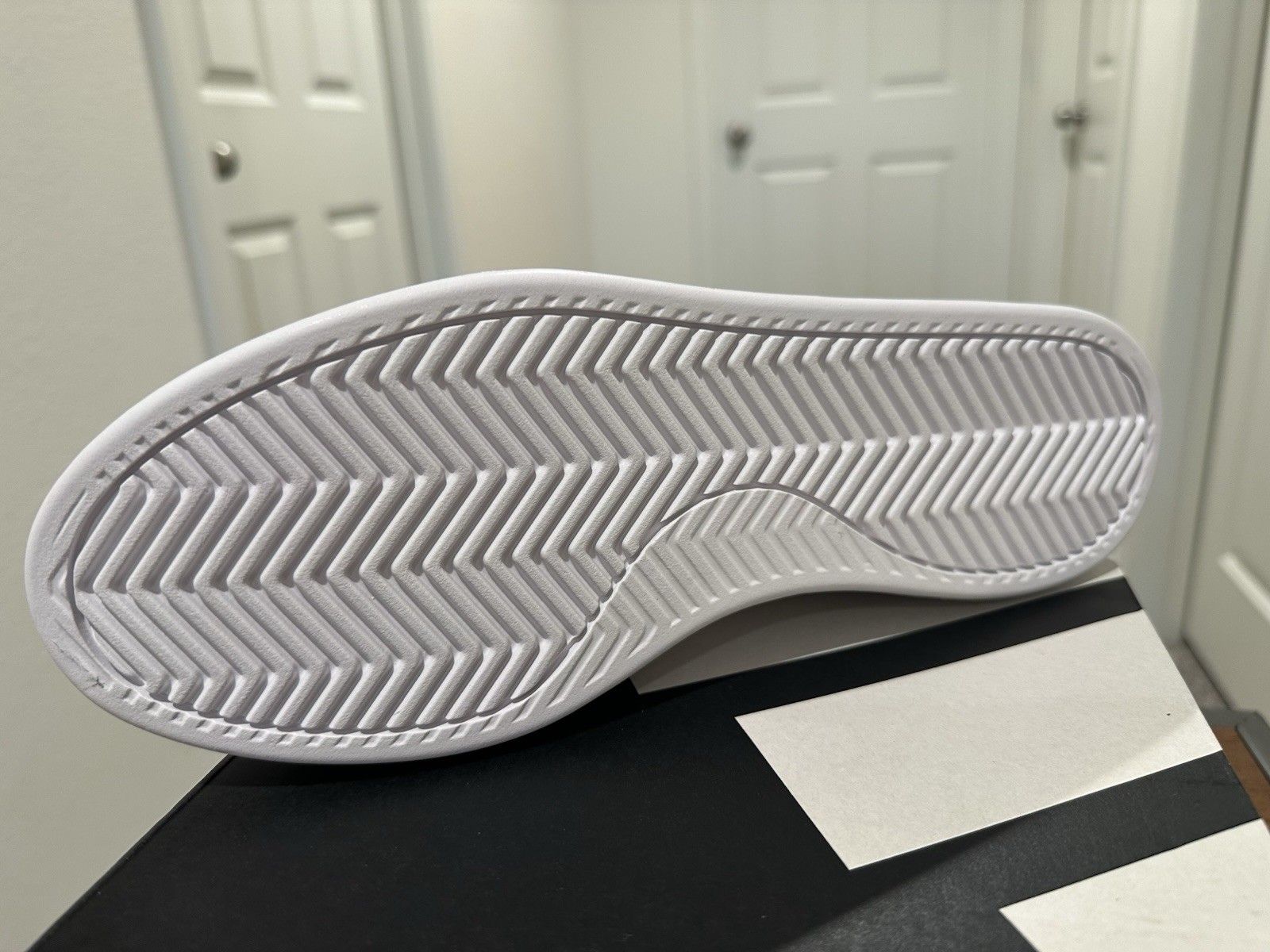 Adidas Grand Court 2.0 in a white colorway with gold lettering. Women’s 11. ￼