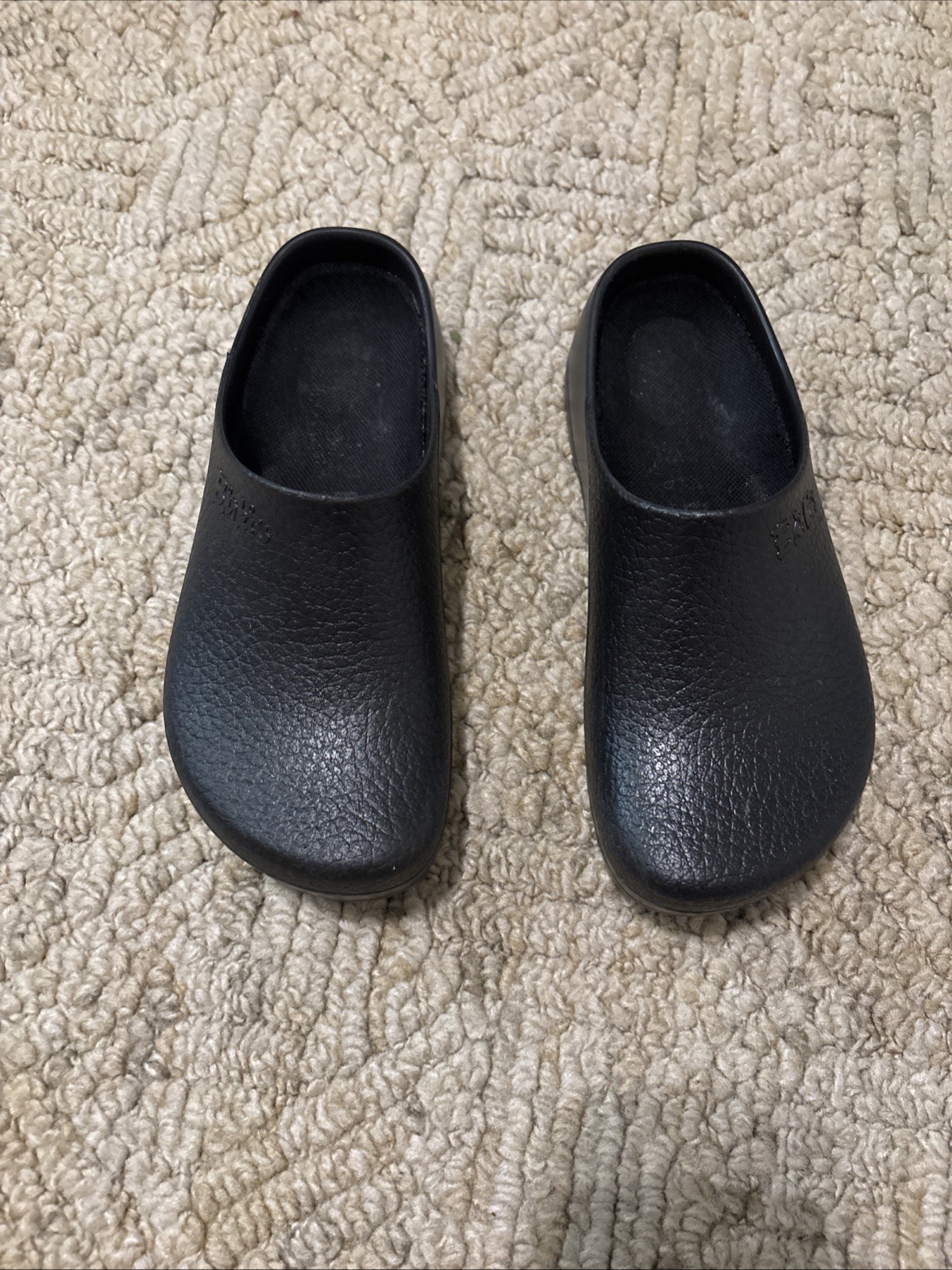 Birkenstock Super Birki Black Clogs EU 39 Womens 8 Slip Resistant Germany