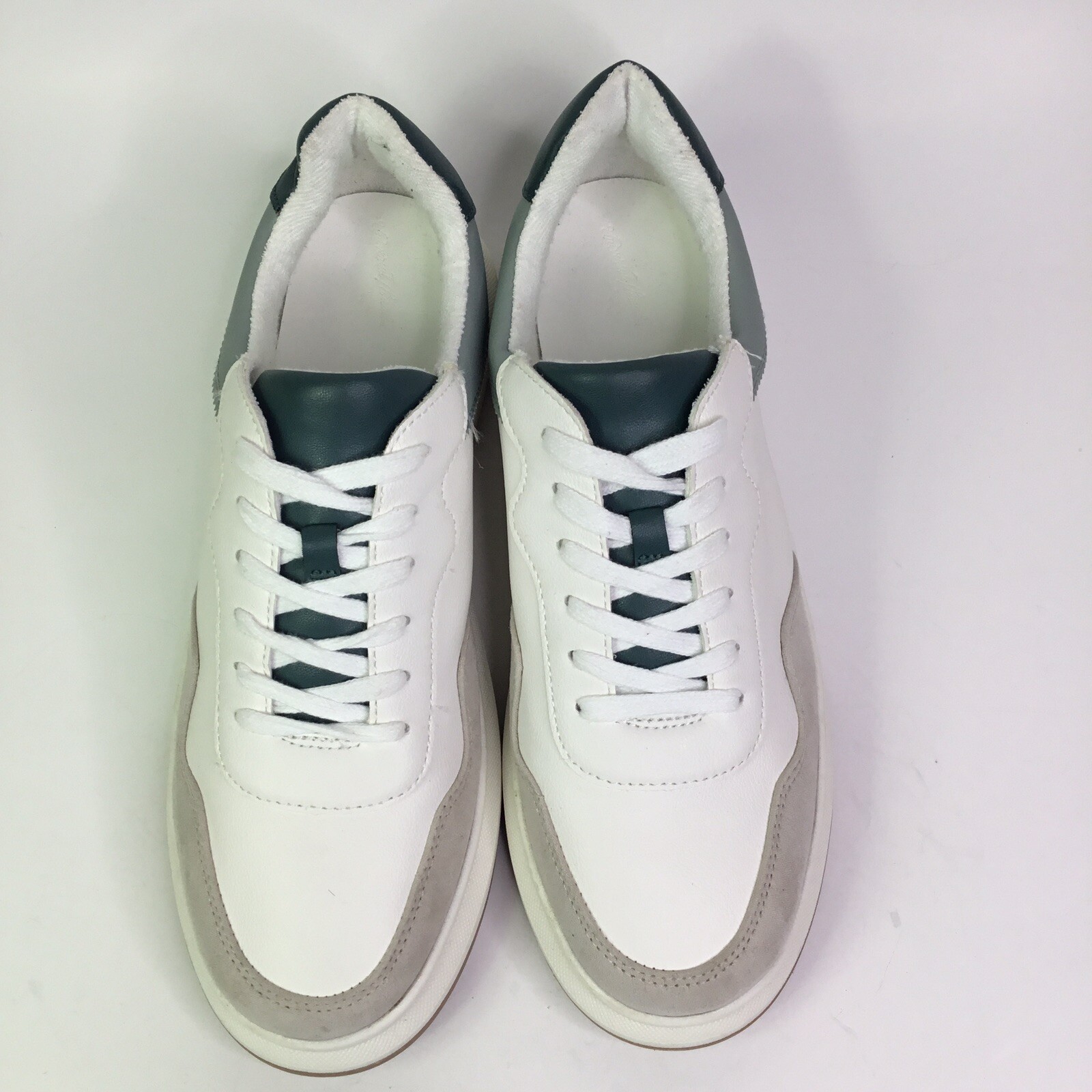 Universal Thread FLORA Womens Fashion Sneakers White Blue Shoe Size 10