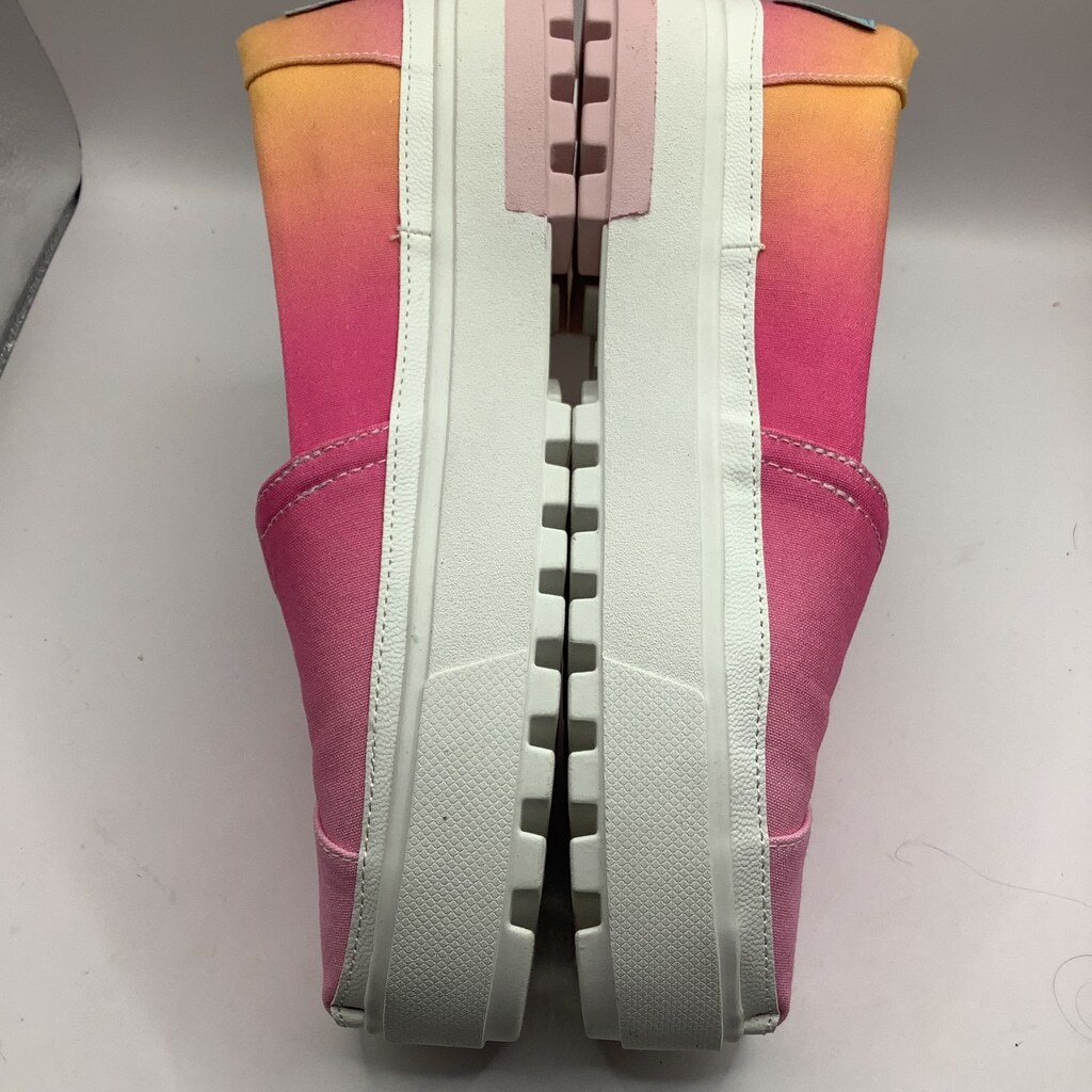 Women’s TOMS Slip On Sneakers, Size 7.5, Pink Ombre