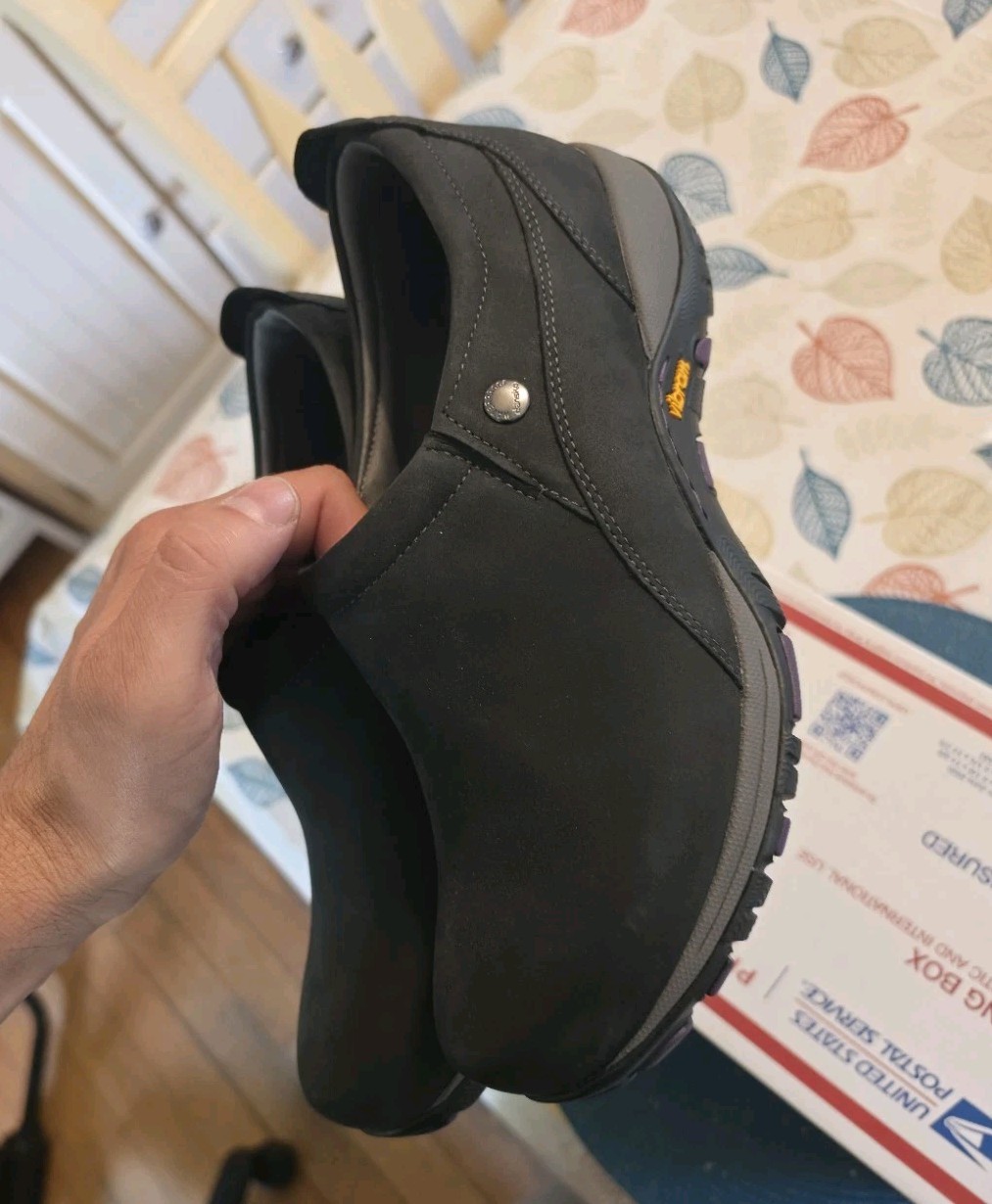 Dansko Patti Women’s Casual Shoes, Black Milled Nubuck, W41 10.5
