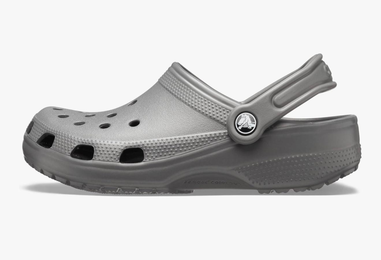 Crocs Unisex Classic Clogs Gray Size Men 2 / Women 4 Brand New No Box