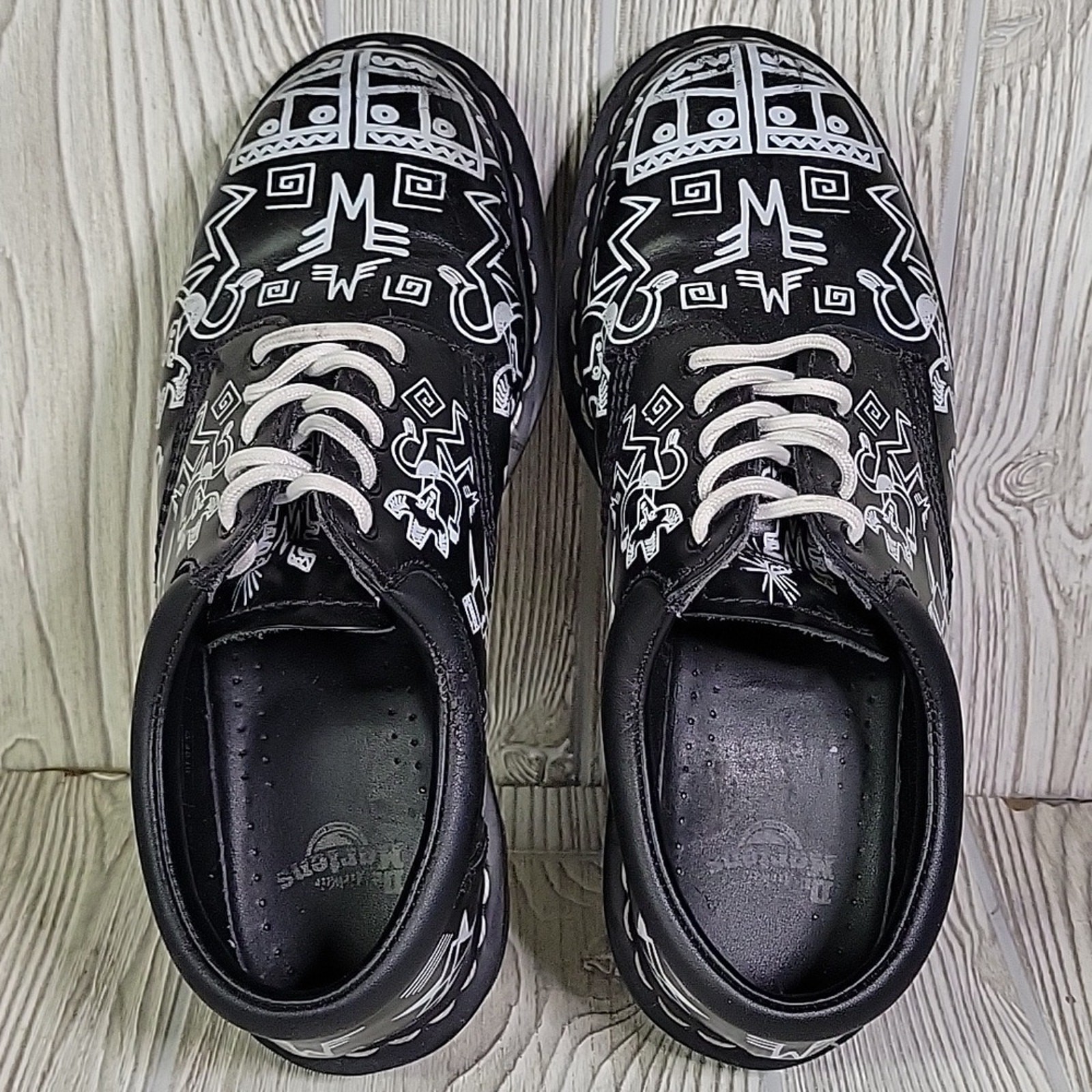 Dr. Martens 8053 Spirit Mark Wigan Lo Top Oxford Shoes Aztec Mens 7 Womens 8