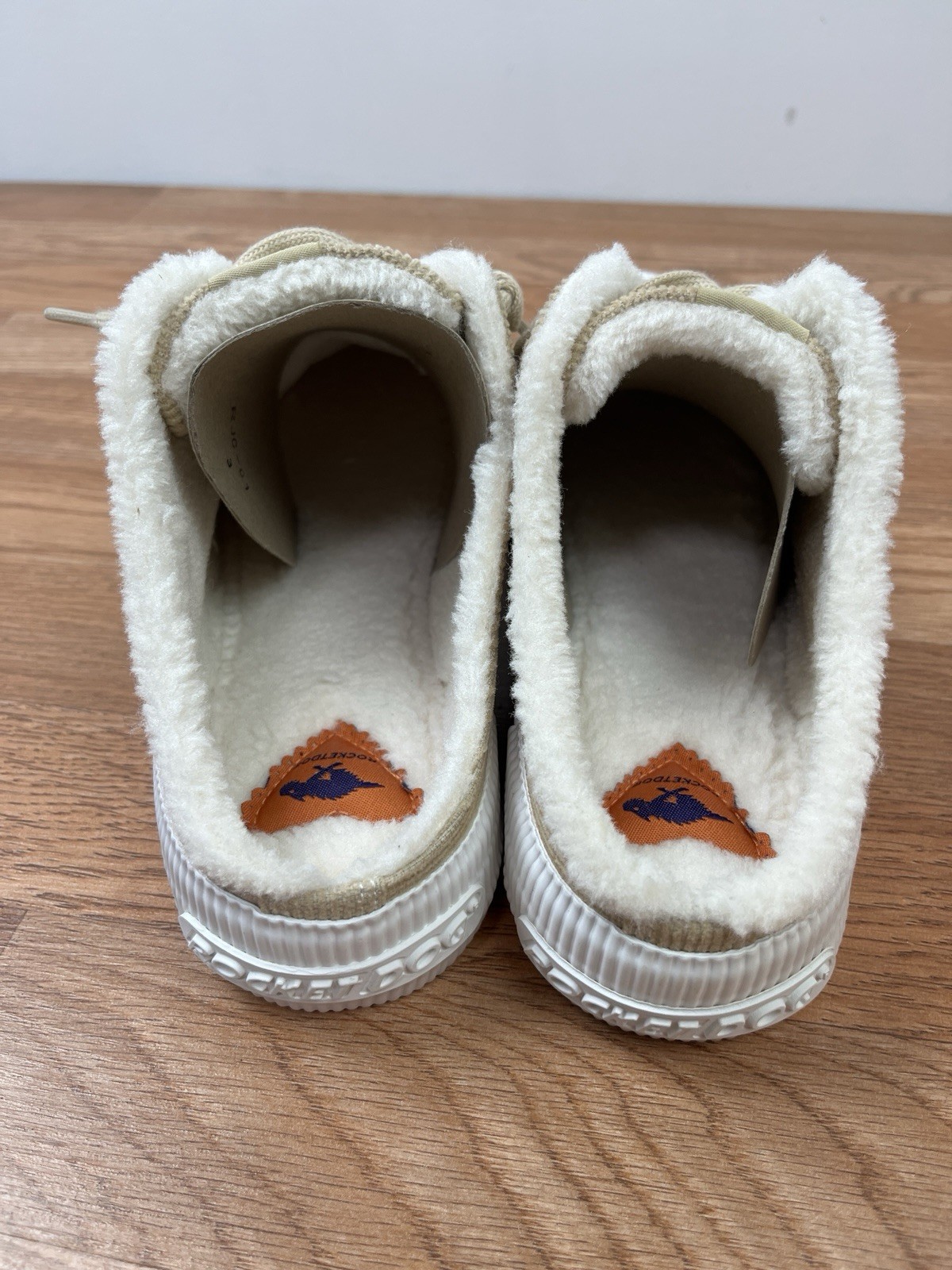 Rocketdog Cheery Platform Mule Sneakers Natural Corduroy Women’s Size 11 NEW