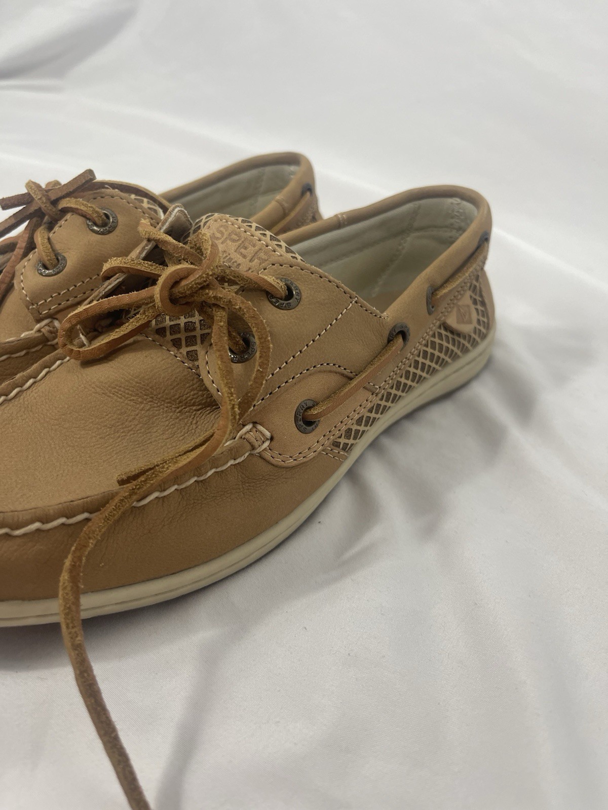 Sperry Top-Sider Women’s Koifish Linen Boat Shoes STS80289