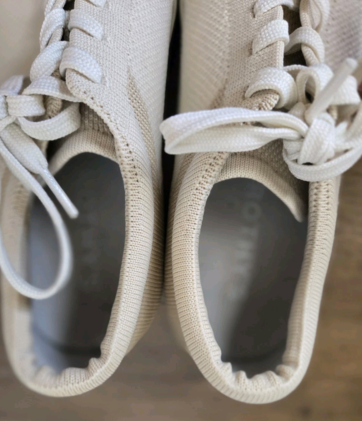 Rothy’s The Lace Up Sneakers Women’s Size 9 Diamond Twill Comfort Knit Shoes
