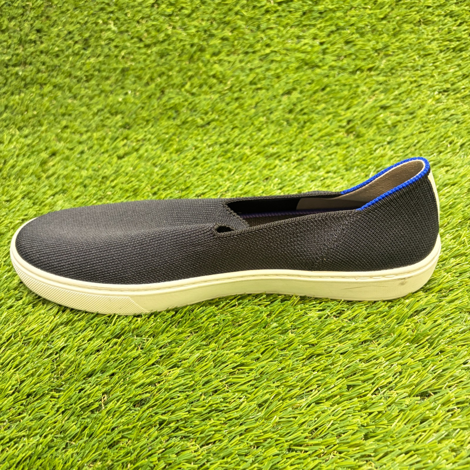 Rothy’s The Original Womens Size 10 Black Casual Walking Slip On Shoes Sneakers