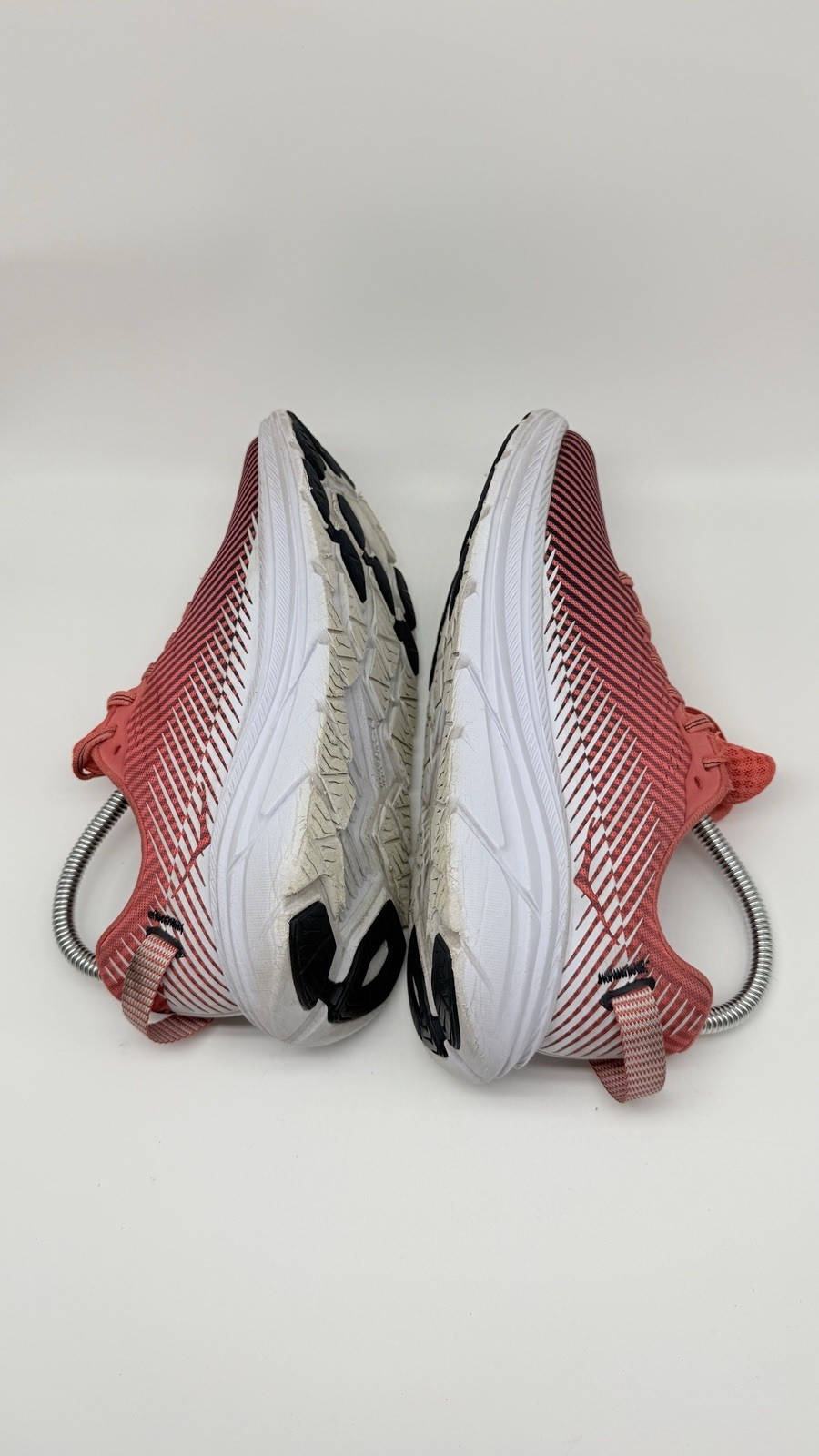 HOKA ONE ONE Rincon 2 Women’s Lightweight Lace-Up Sneakers Coral Sz 7