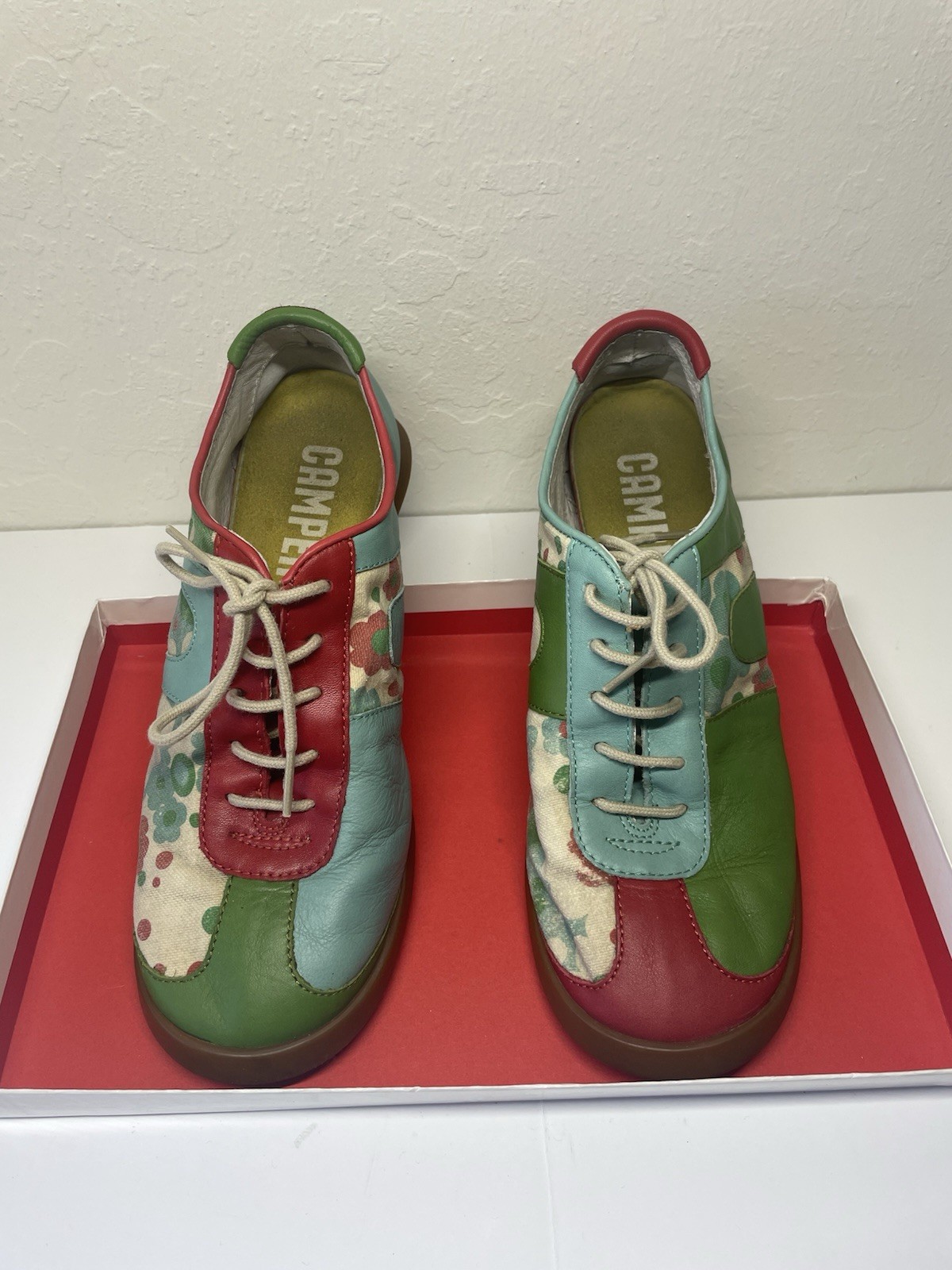 Camper Floral Cloth Sneaker
