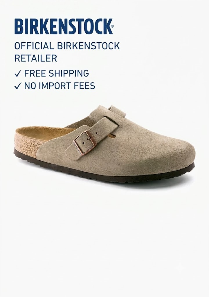 Free Shipping Authentic Birkenstock Women’s Boston Clogs Size US NO IMPORT FEE