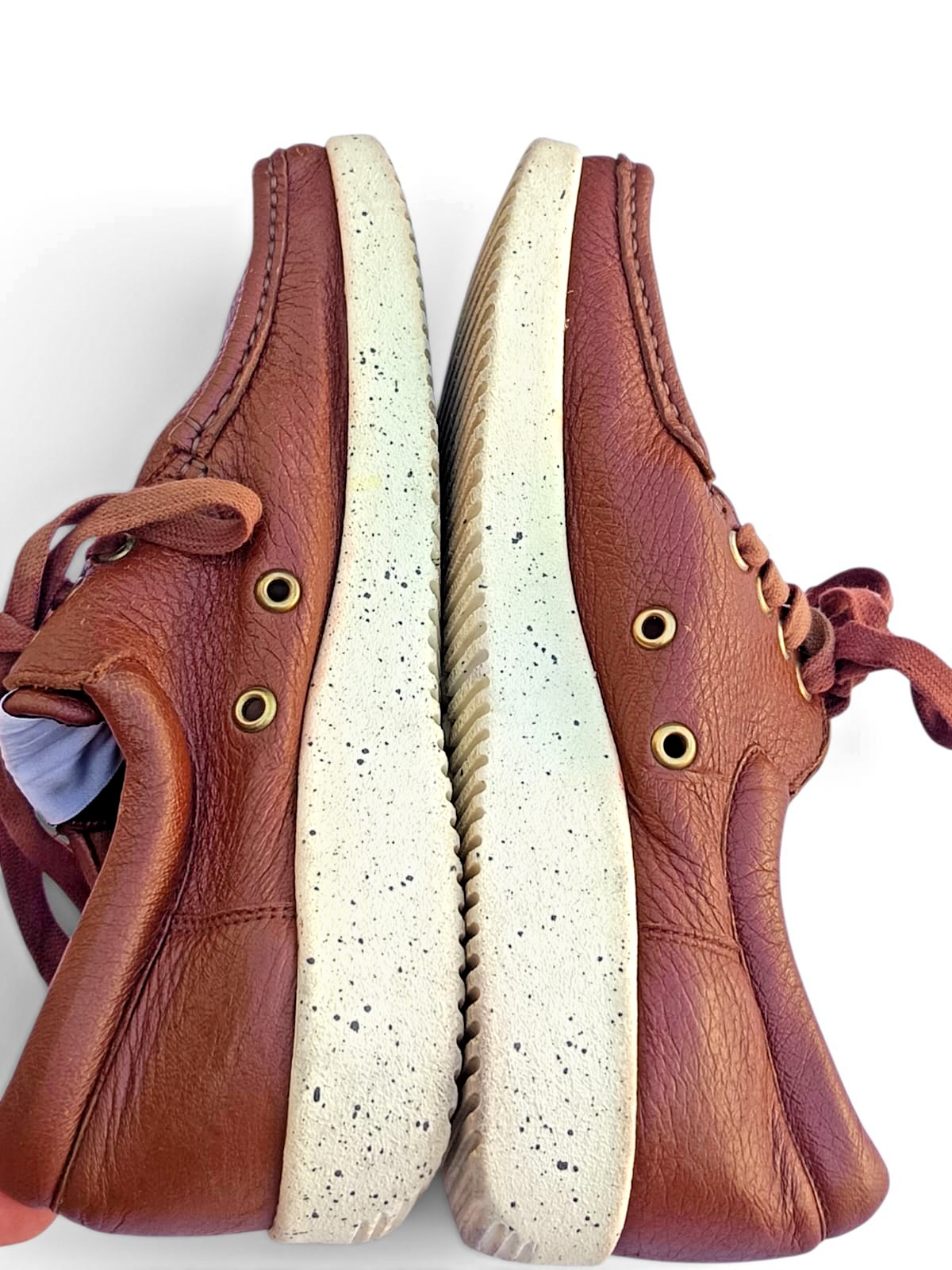 Nature Footwear Anna Brown Leather Moccasin Comfort Shoes Women’s US 9 EU 40