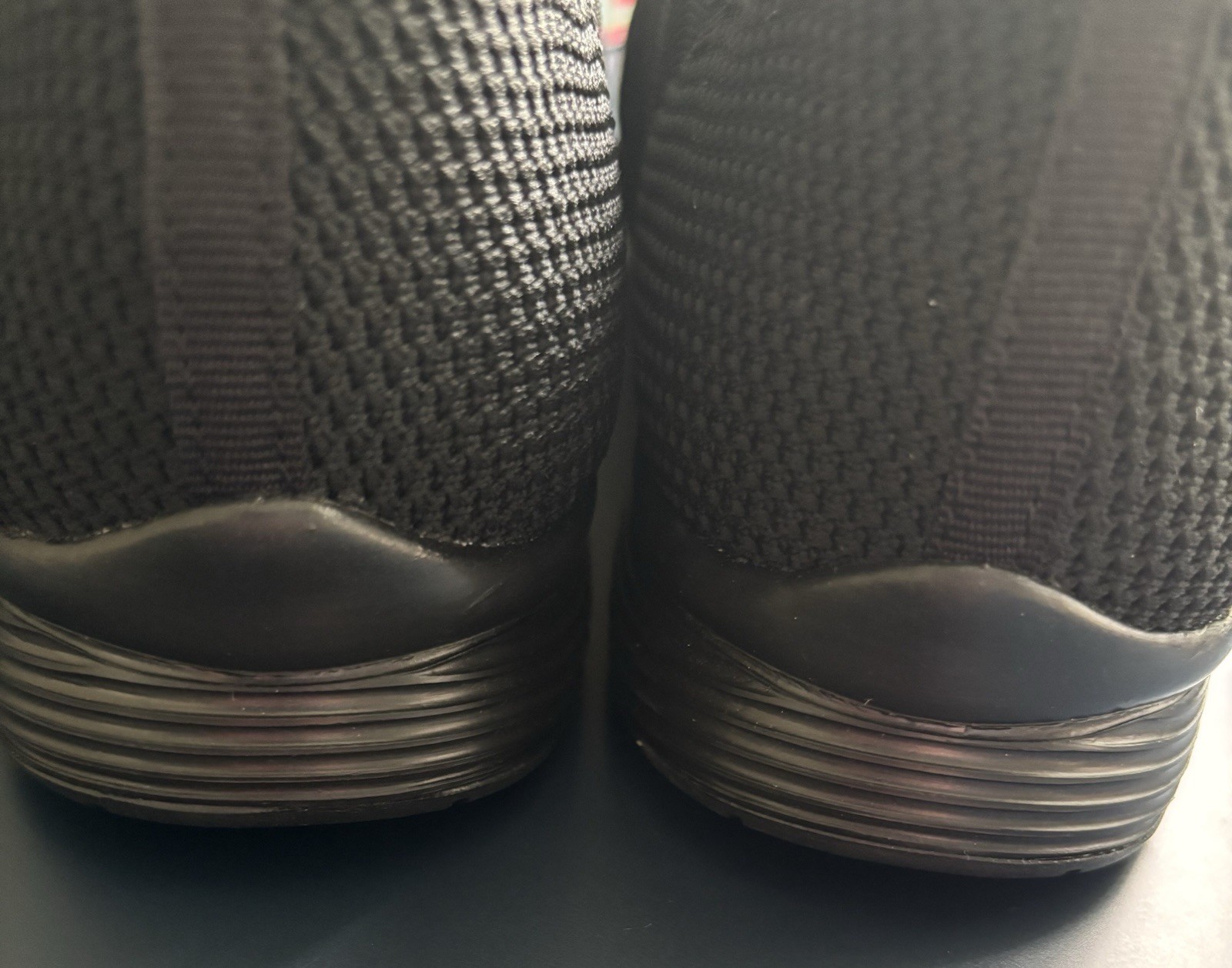 Skechers Memory Foam Black Slip-on Shoes, Women’s 11 Wide Fit