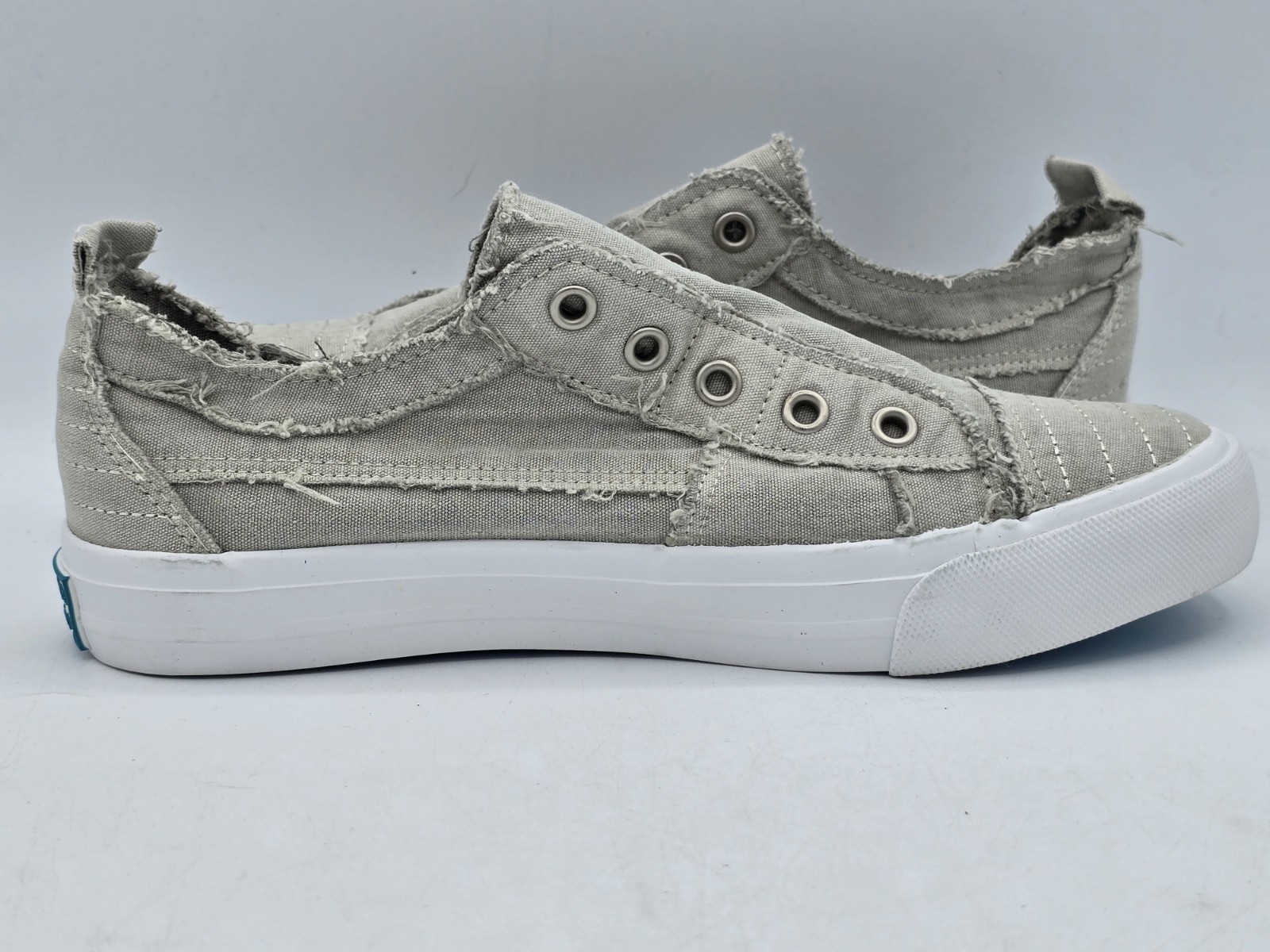 JENN ARDOR Women Canvas Slip On Sneakers Comfort Low-Top Casual Flats Sz 7.5 M