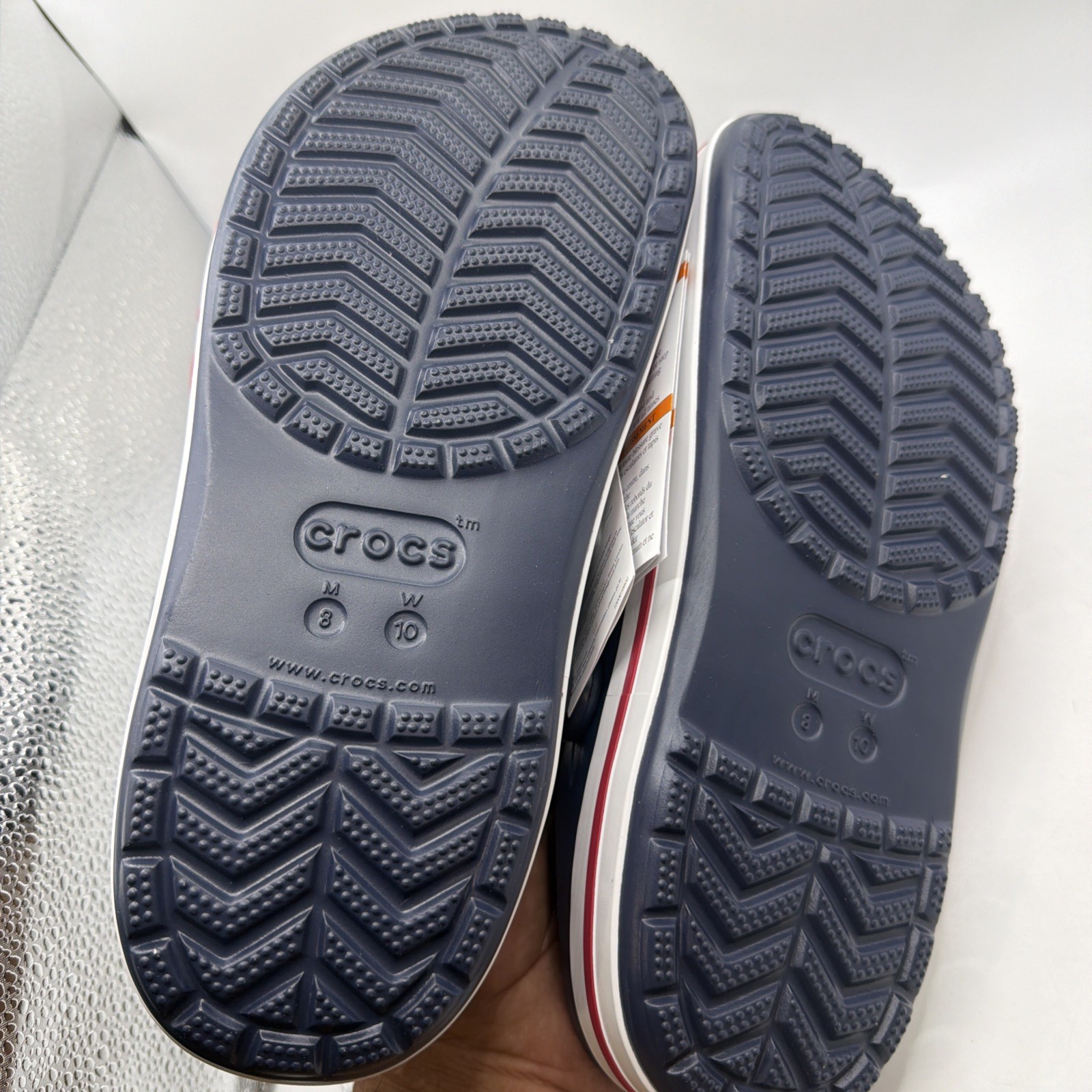 Crocs | Bayaband Sling back Clogs in Navy / Pepper | US Size M8W10 ~ 205089-4CC