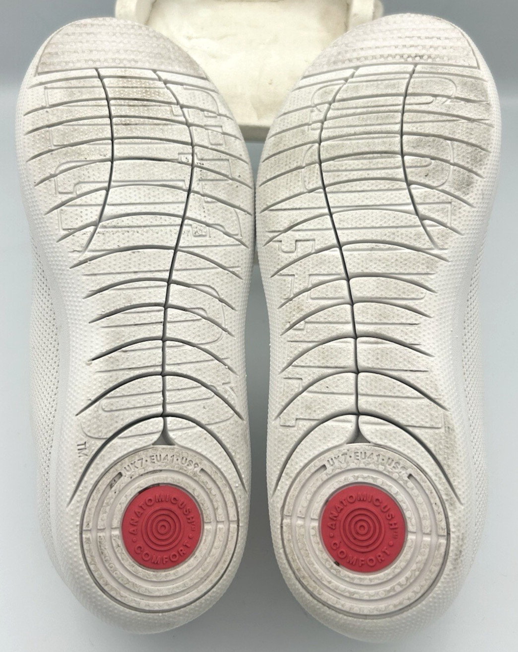 FITFLOP F-Sporty Ombre Urban White Comfort Sneaker SN Q10-194 Women’s Size 9