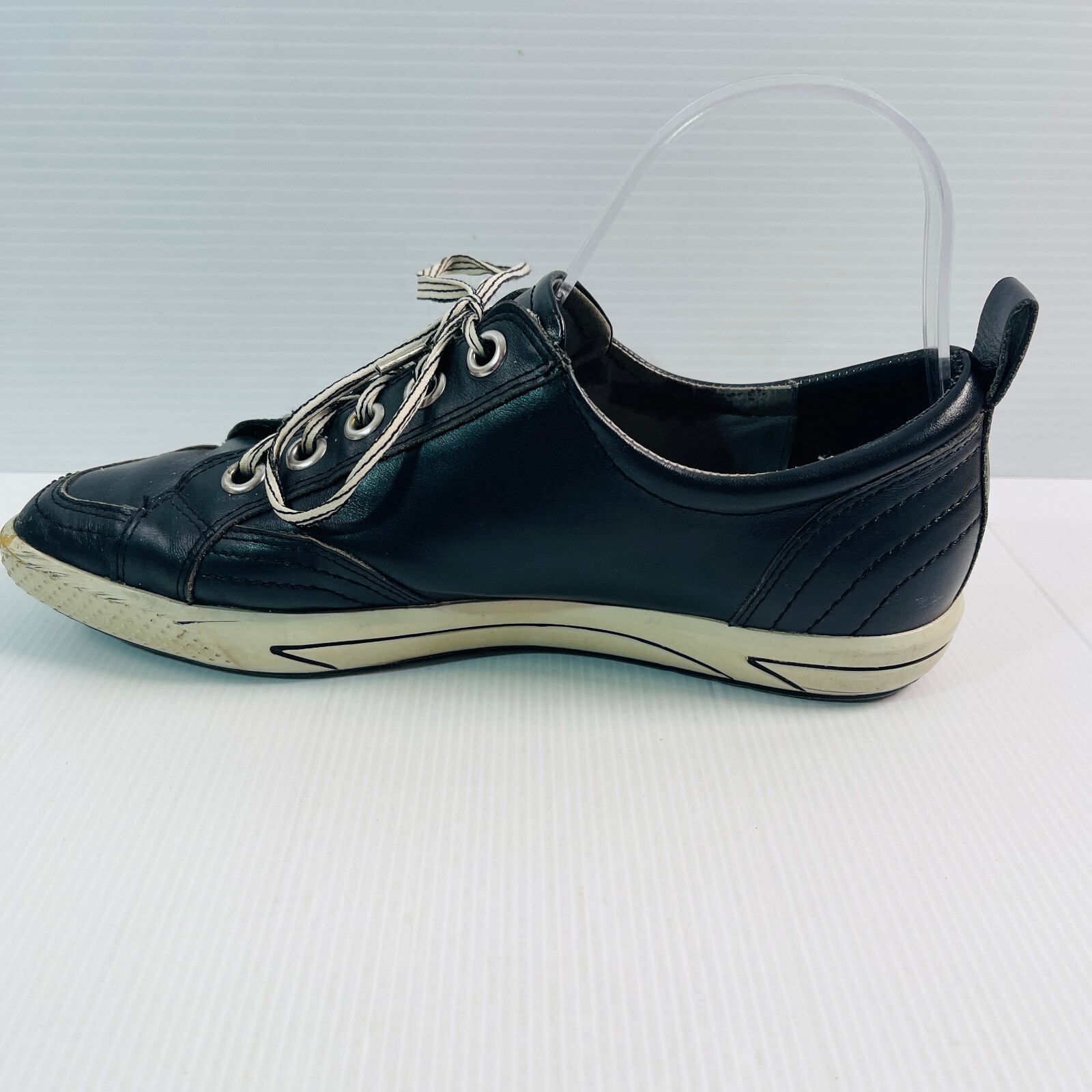 FRANKiE4 Ellie III Black Leather Sneakers Women’s AU 8 Orthotic Comfort Shoes